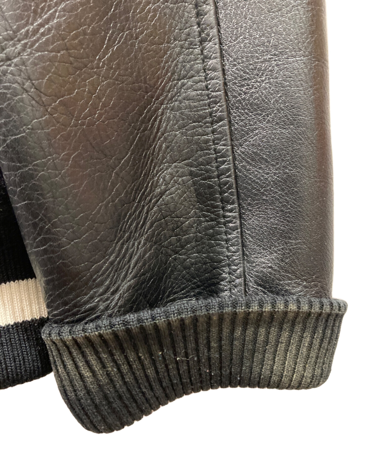 中古・古着通販】SOPHNET. (ソフネット) レザー切替ジャケット