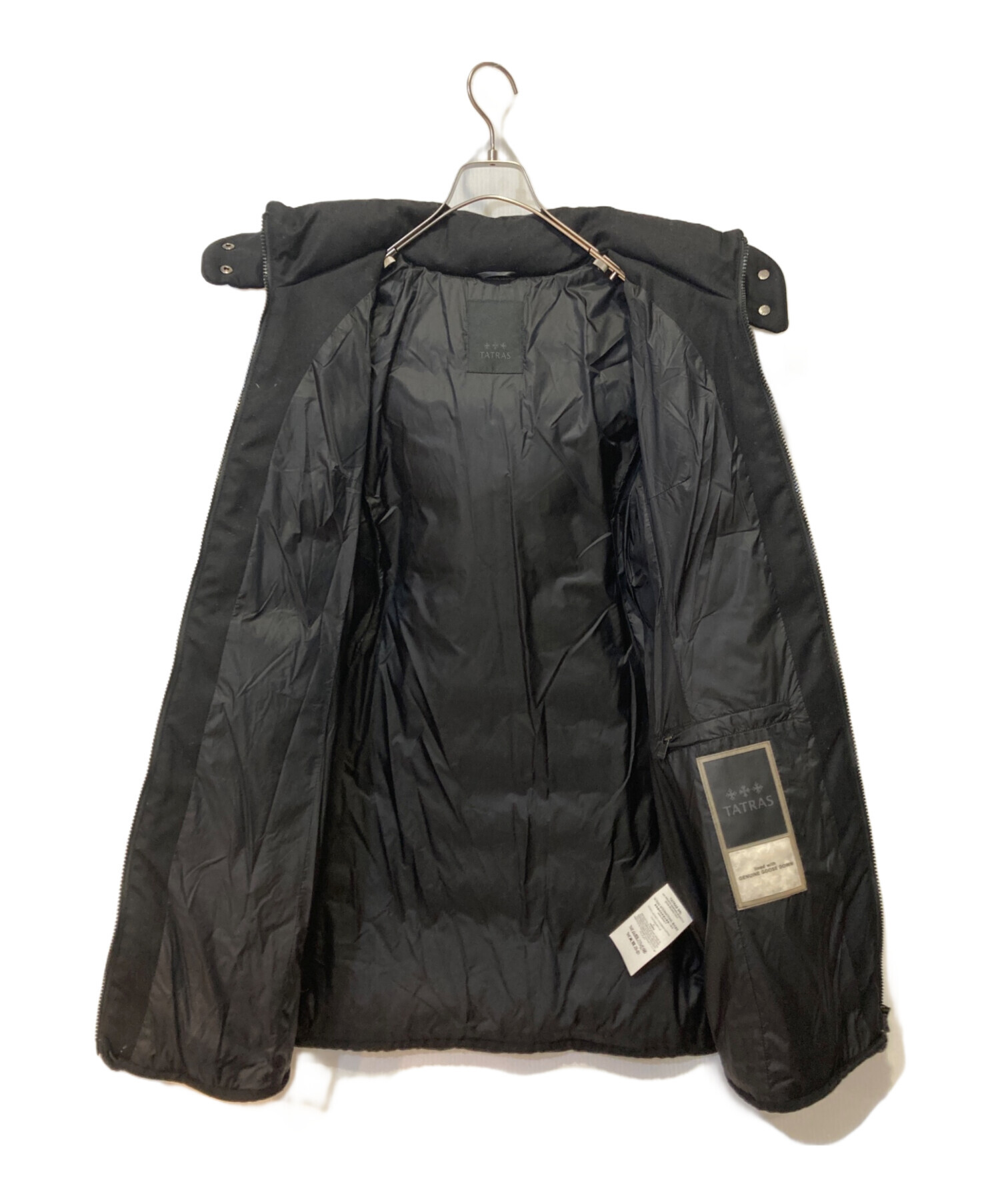 中古・古着通販】TATRAS (タトラス) ダウンコート ネイビー サイズ:01 
