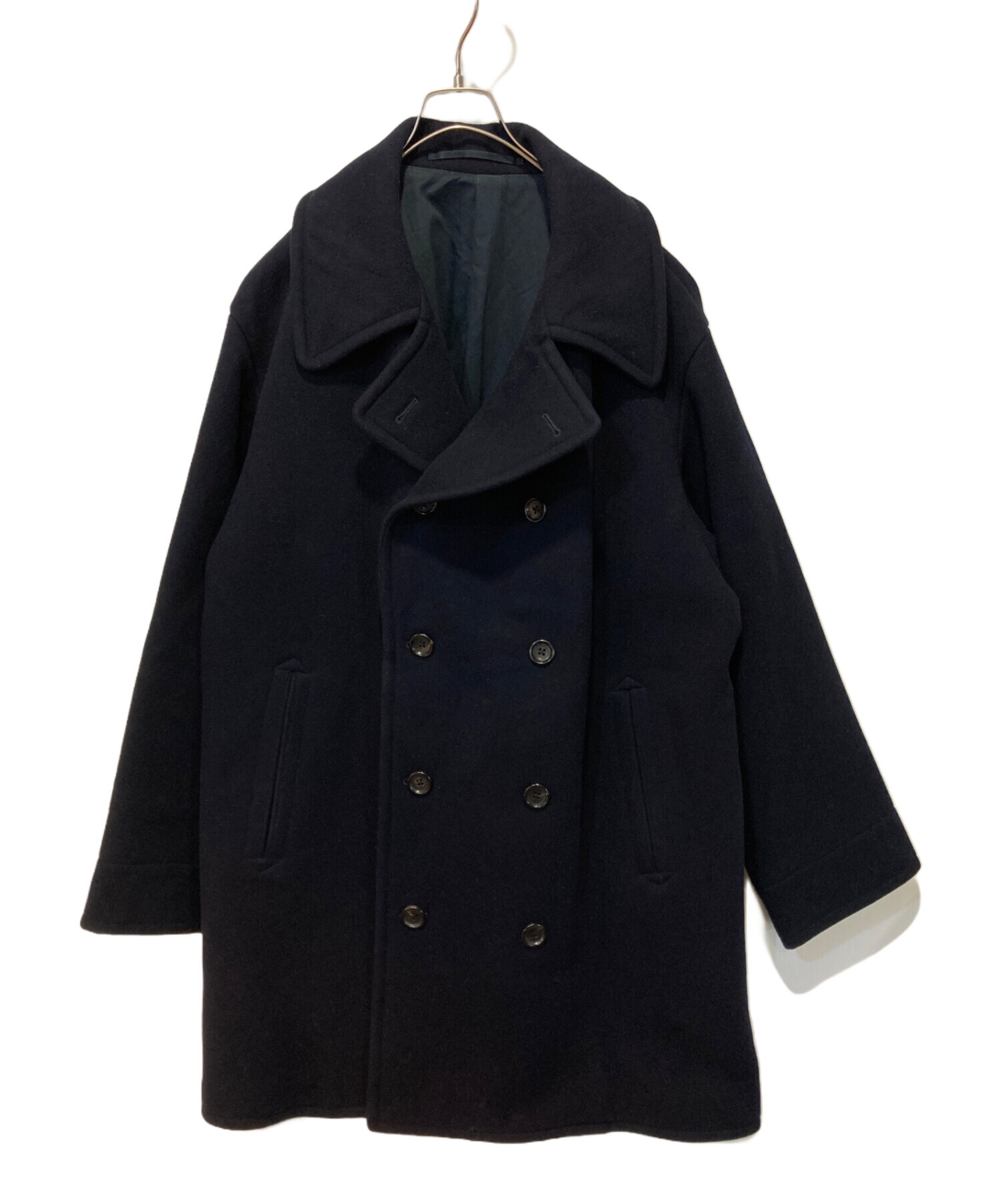 中古・古着通販】A.PRESSE (アプレッセ) Pea Coat ネイビー サイズ:3