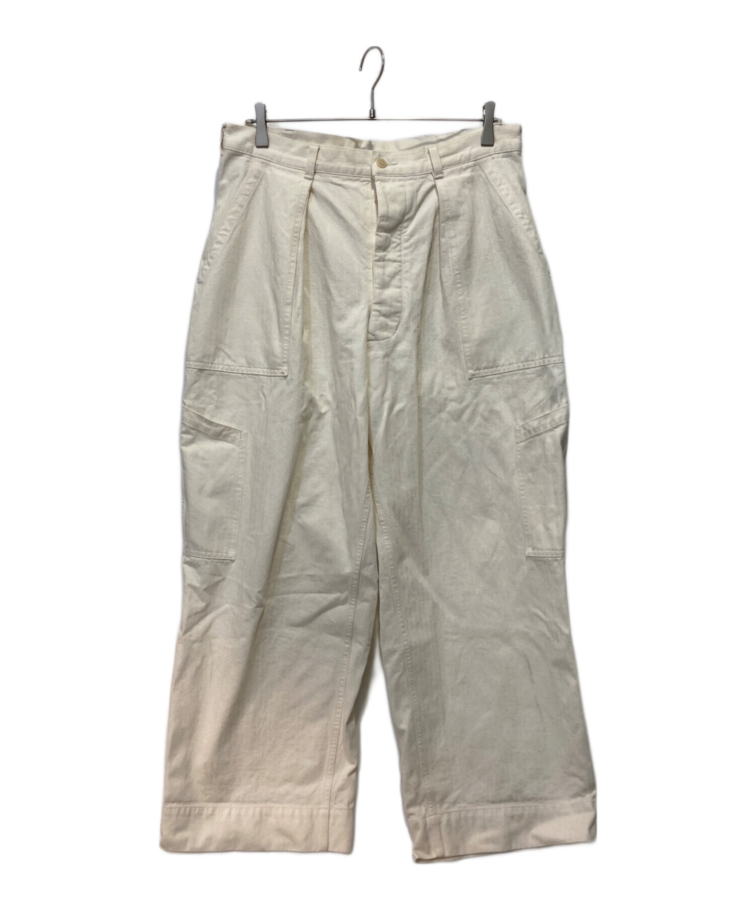 中古・古着通販】A.PRESSE (アプレッセ) USAF Hemmed Bottoms ホワイト
