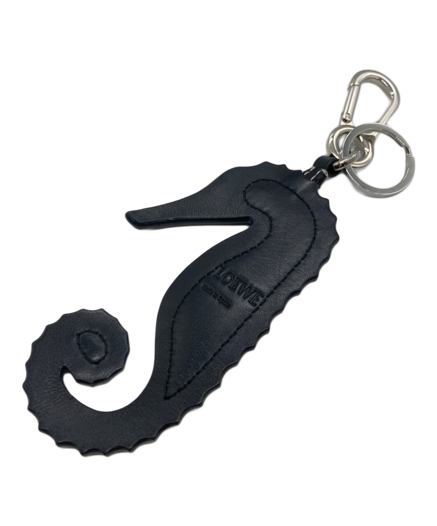 中古・古着通販】LOEWE (ロエベ) シーホースバックチャーム グリーン