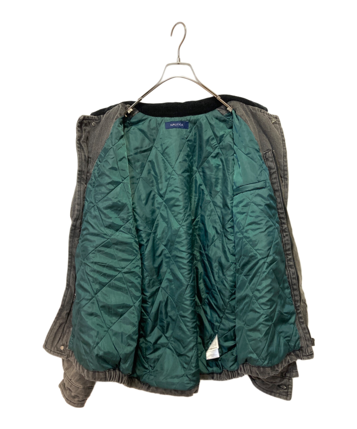 中古・古着通販】NAUTICA (ノーティカ) Denim Blouson グレー サイズ:L