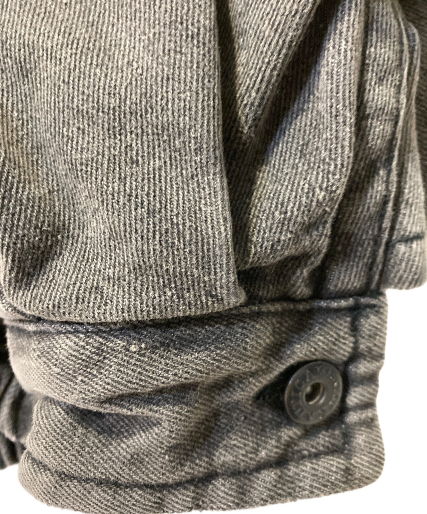 中古・古着通販】NAUTICA (ノーティカ) Denim Blouson グレー サイズ:L