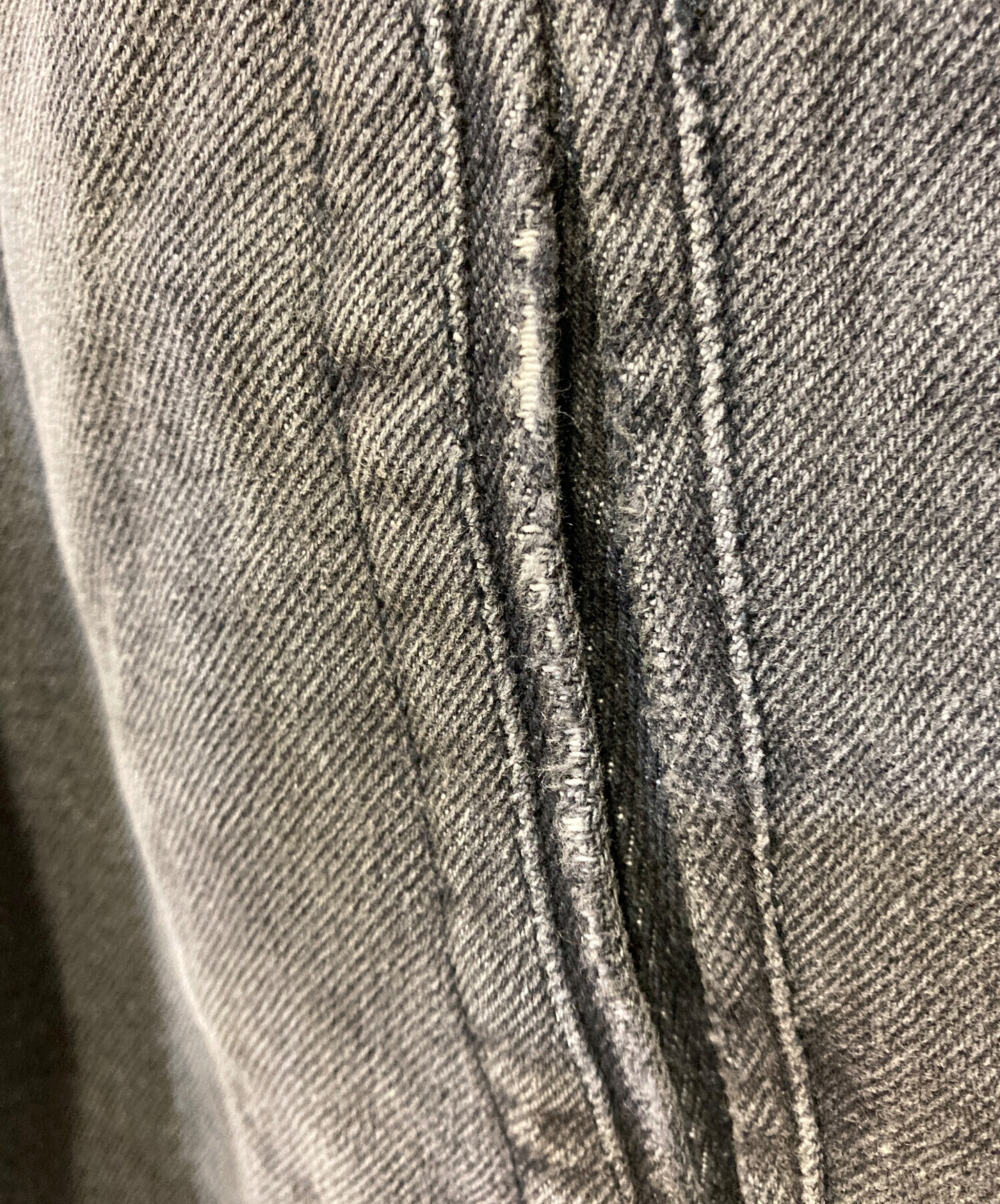 中古・古着通販】NAUTICA (ノーティカ) Denim Blouson グレー サイズ:L