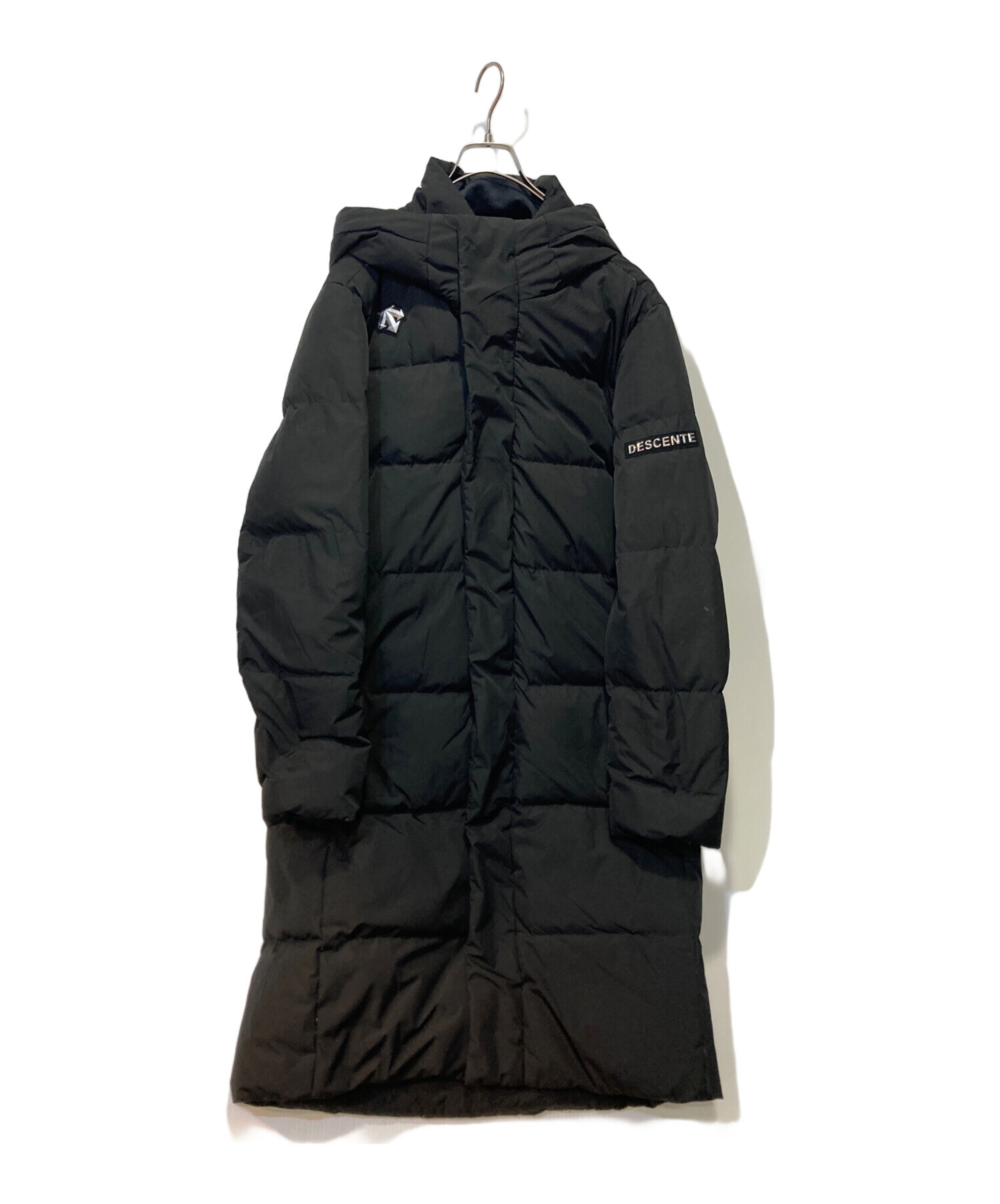 中古・古着通販】DESCENTE (デサント) ダウンコート ブラック サイズ 