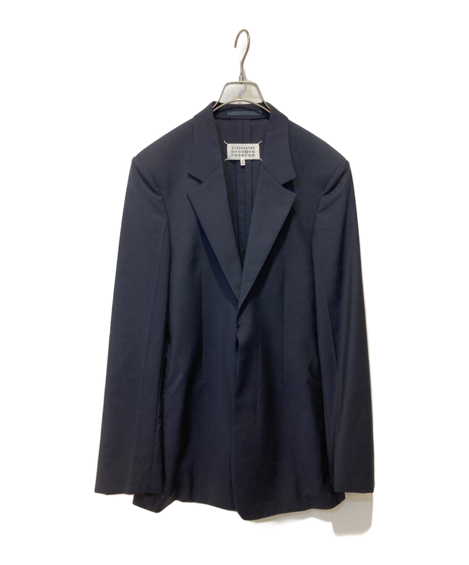 マルジェラ　　ネイビースーツ上下46/44　直し済み　Margiela マルジェラ ネイビースーツ上下46/44 直し済み Margiela Maison