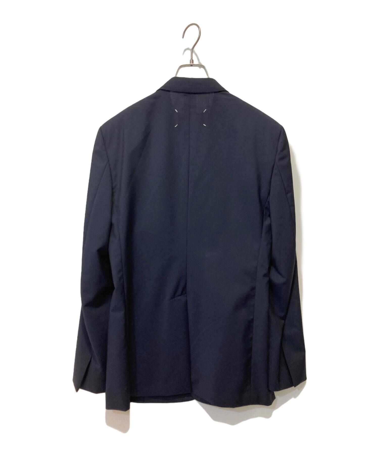 マルジェラ ネイビースーツ上下46/44 直し済み Margiela マルジェラ