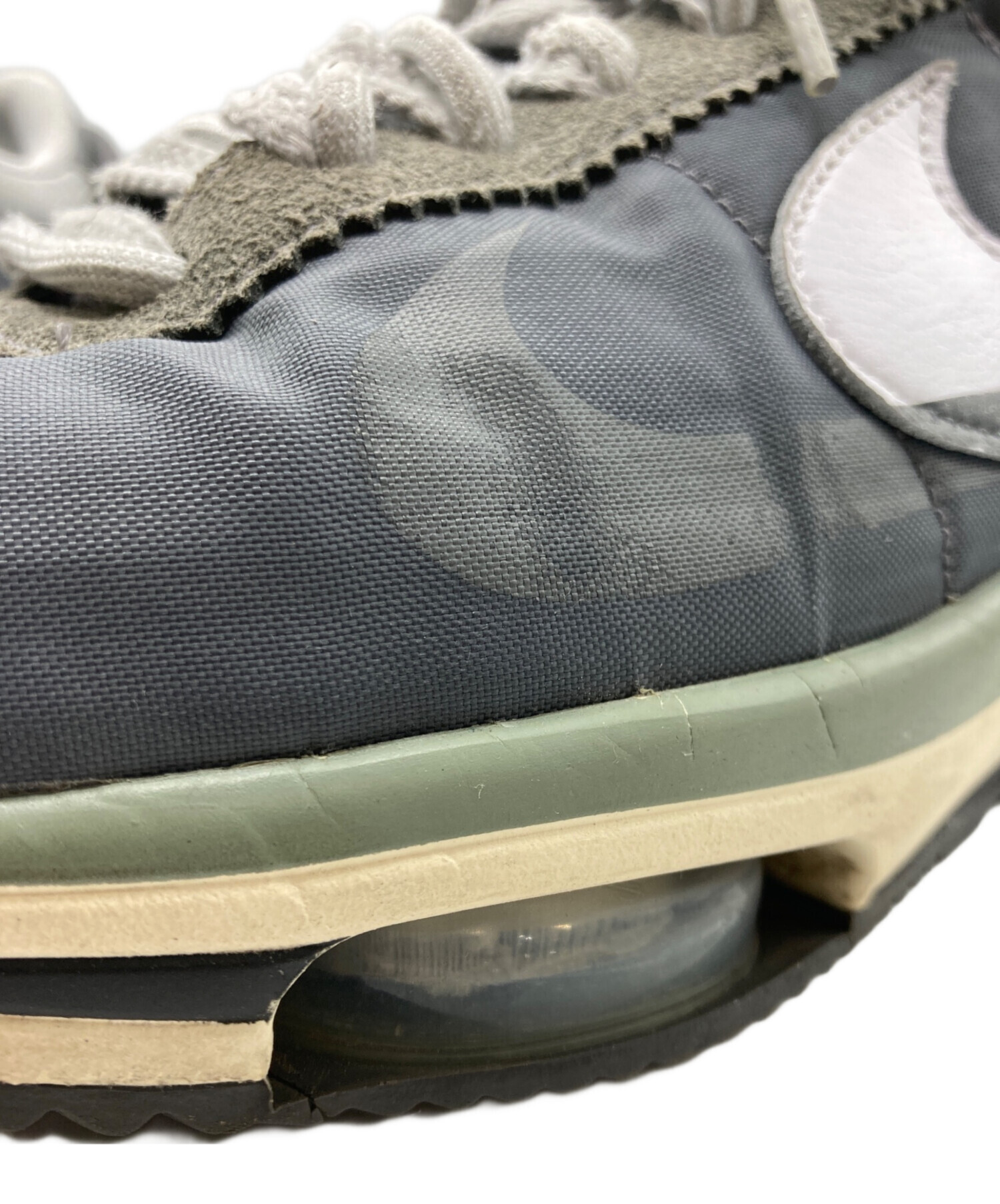 中古・古着通販】NIKE (ナイキ) sacai (サカイ) ZOOM CORTEZ GRAY