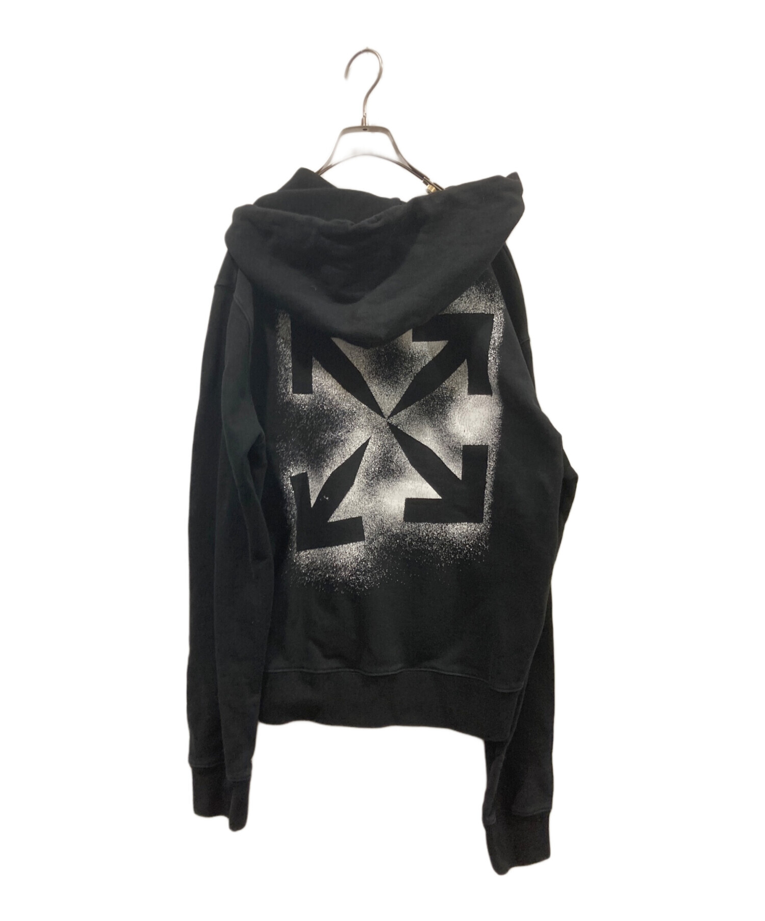 中古・古着通販】OFFWHITE (オフホワイト) STENCIL SLIM HOODIE 