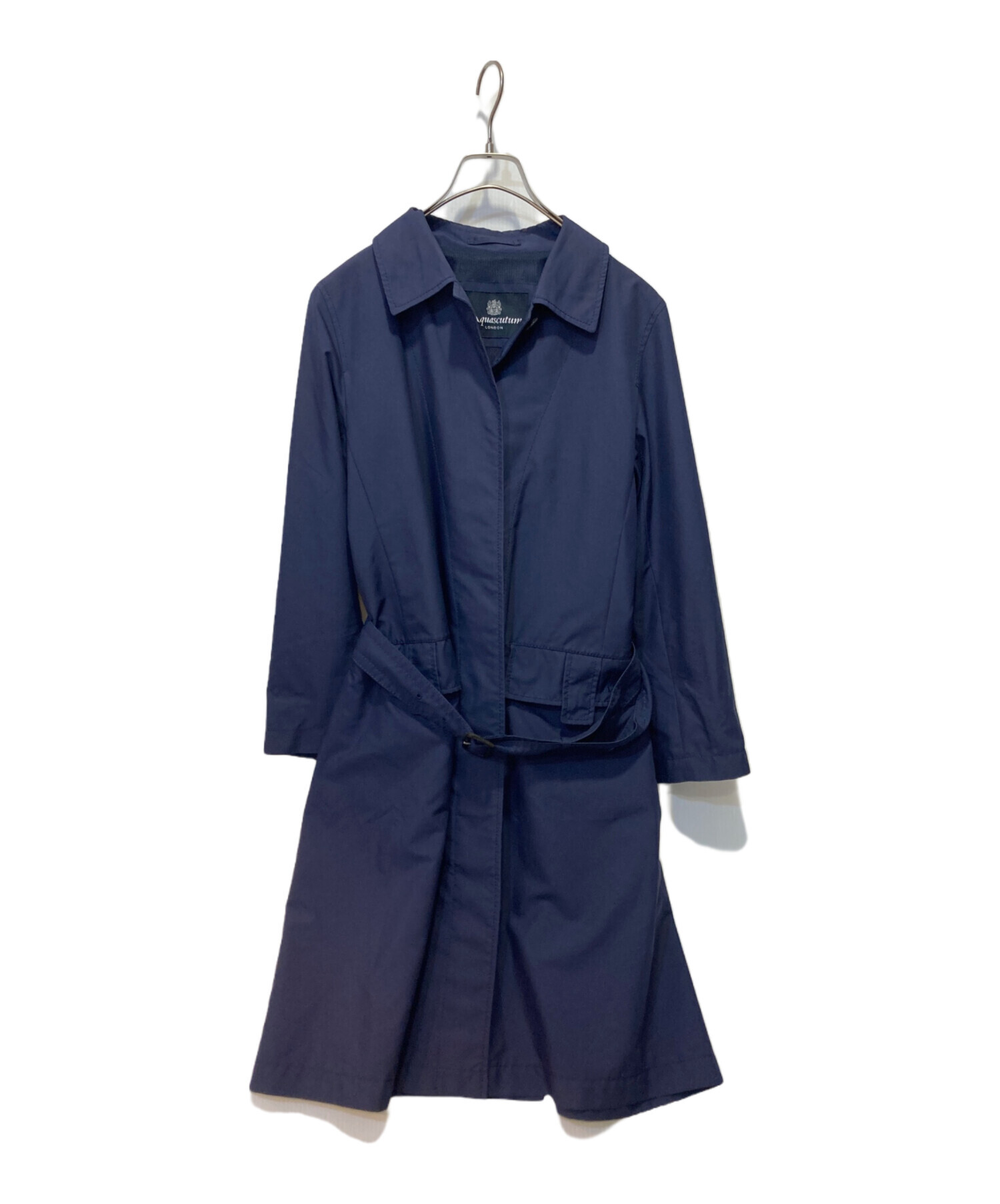 中古・古着通販】Aquascutum (アクアスキュータム) ステンカラーコート 