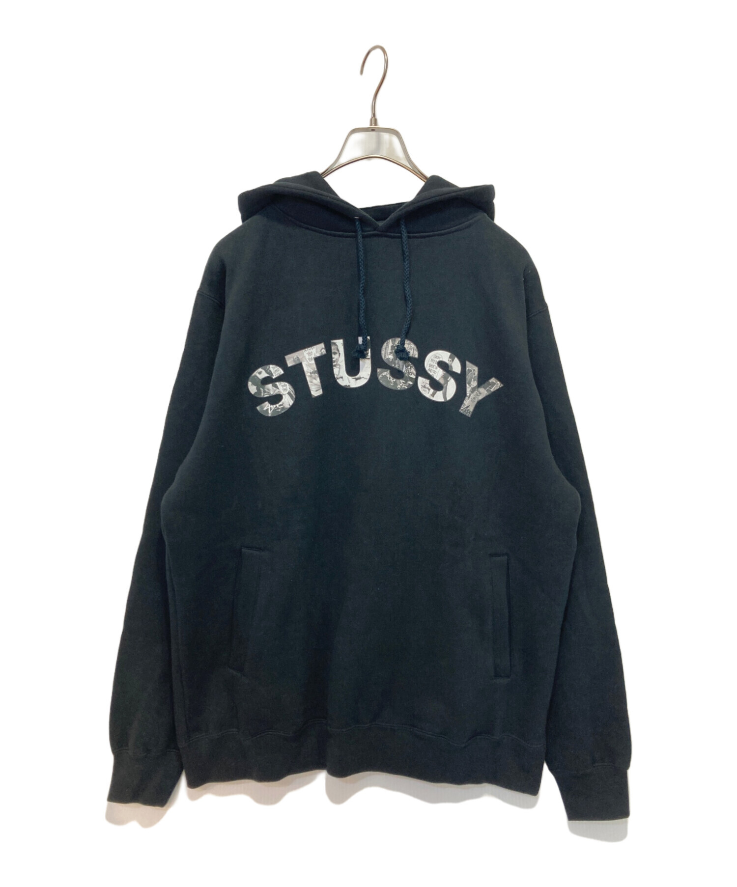 中古・古着通販】stussy (ステューシー) プルオーバーパーカー 