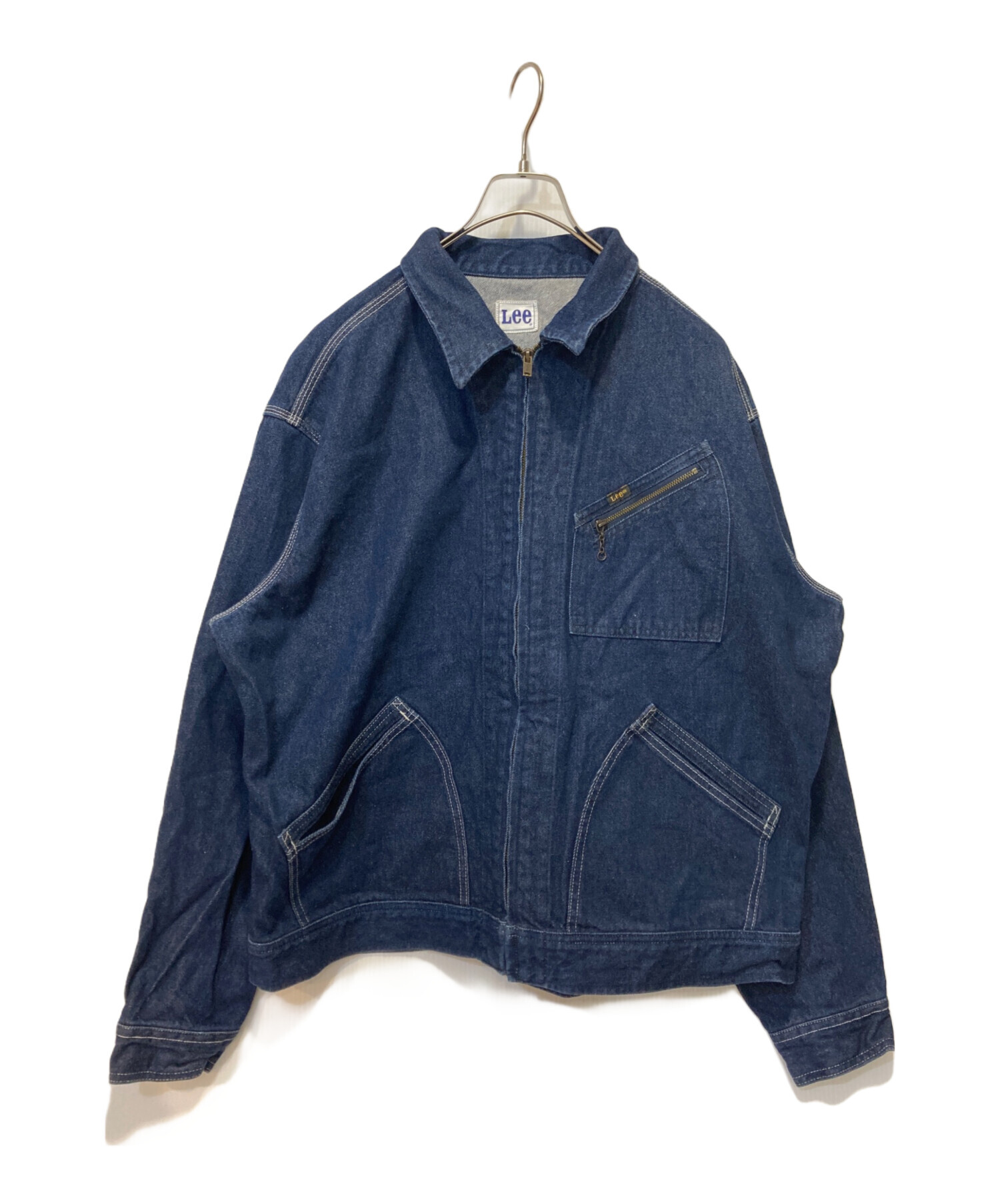 中古・古着通販】LEE (リー) ZIP UP JACKET インディゴ サイズ:L