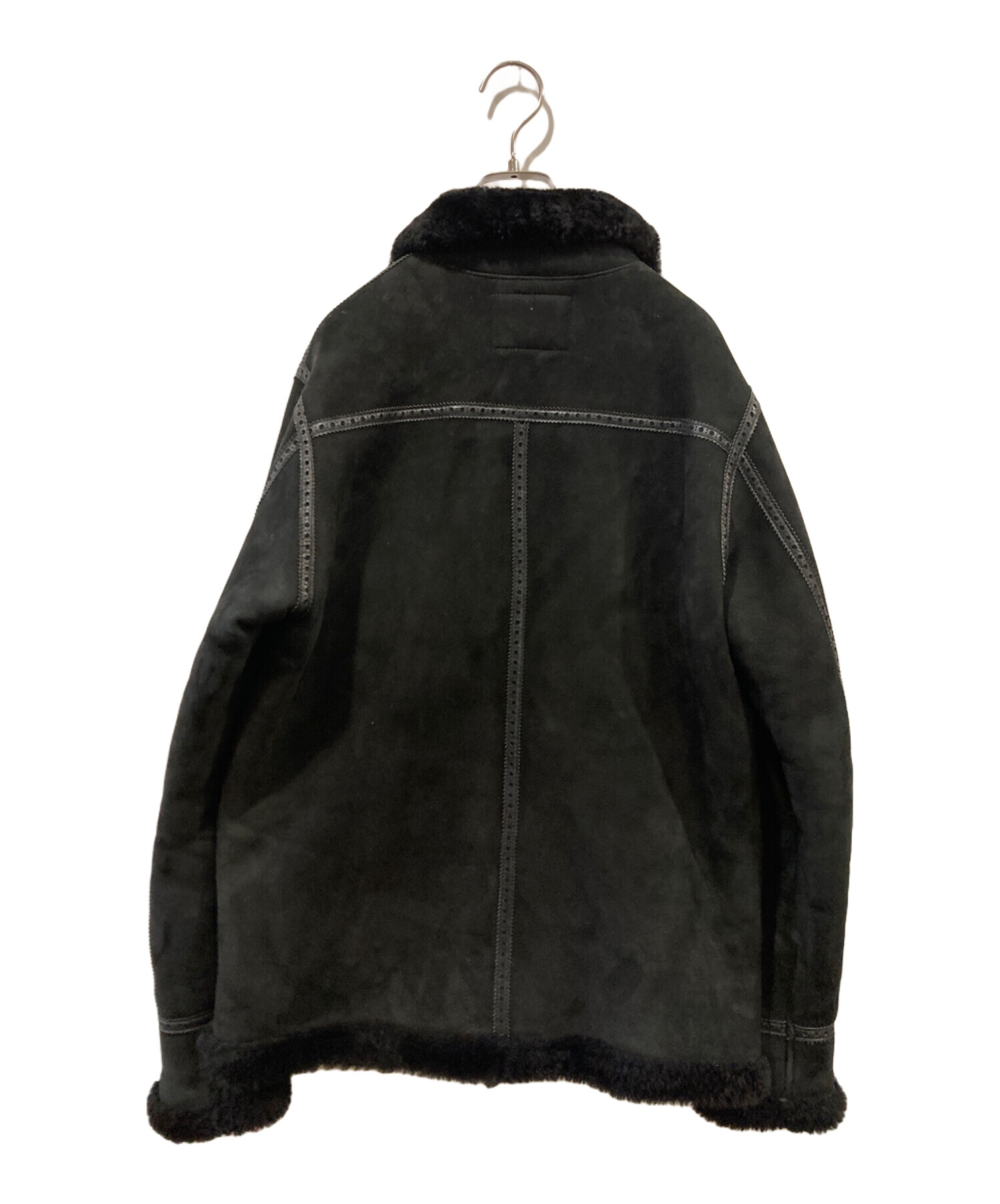 中古・古着通販】WTAPS (ダブルタップス) ムートンジャケット ブラック