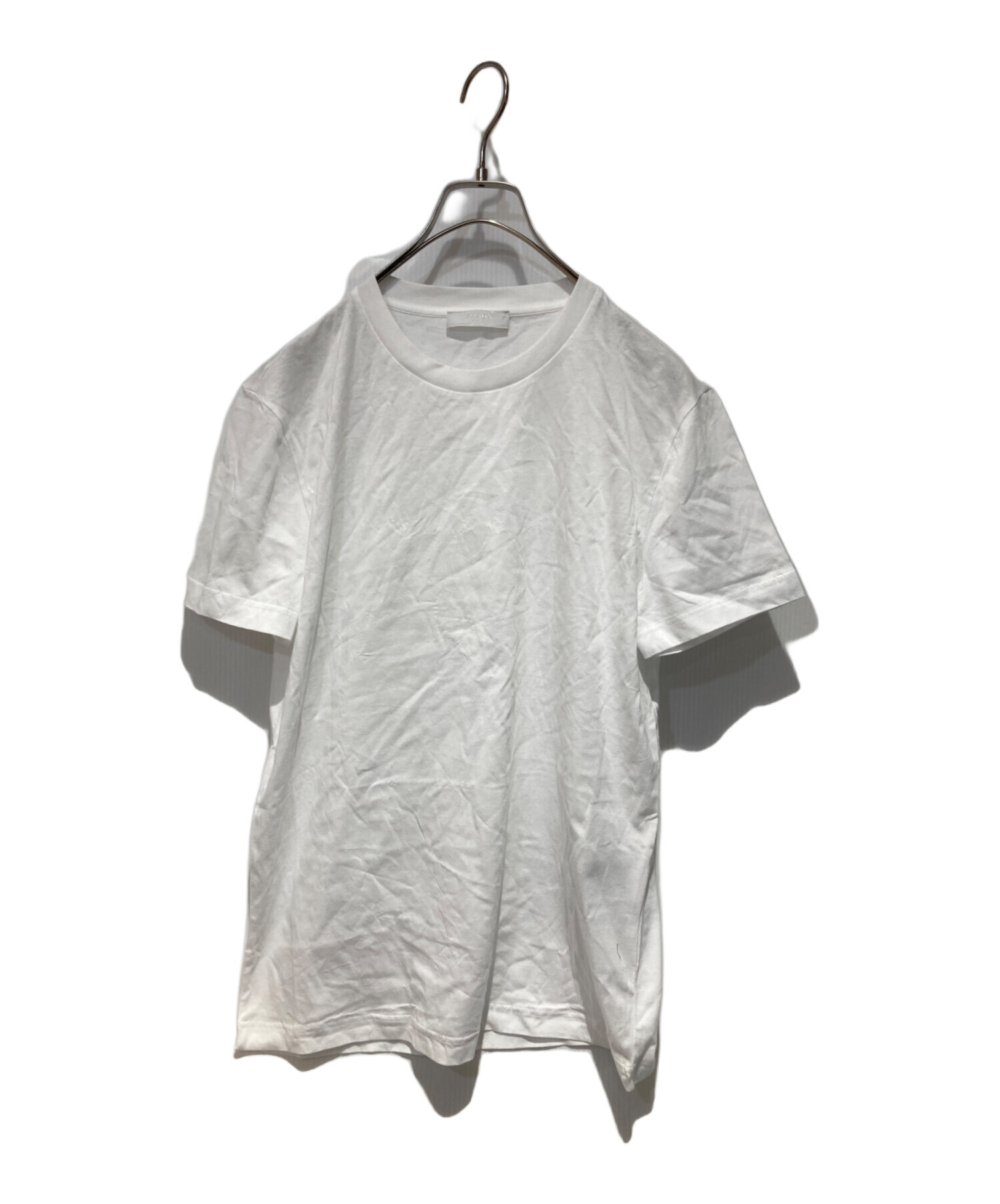 中古・古着通販】PRADA (プラダ) クルーネックTシャツ ホワイト サイズ