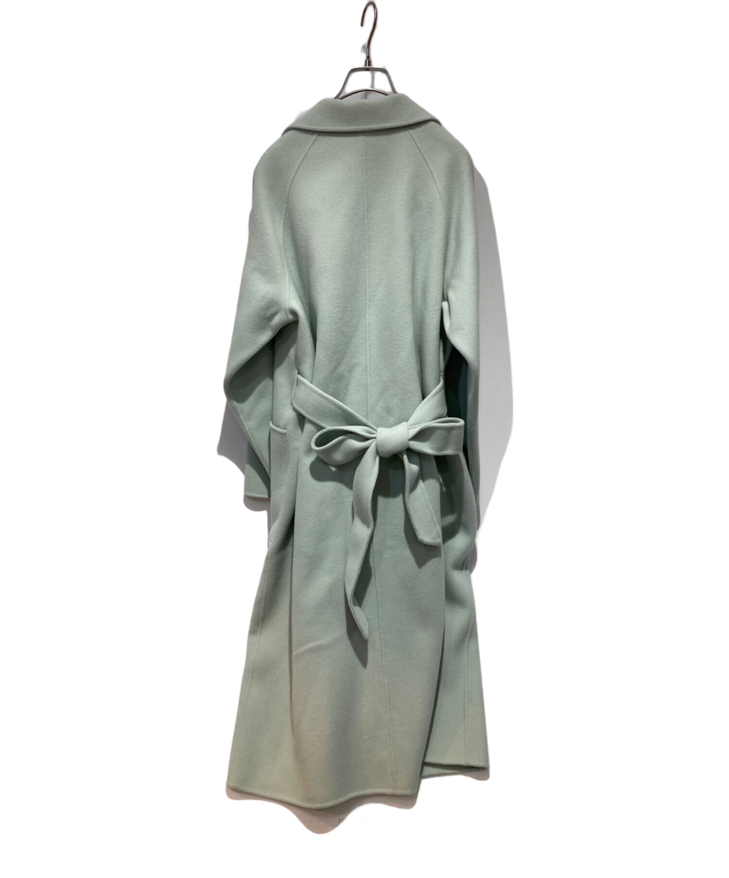 中古・古着通販】SOEJU (ソージュ) ウールリバーローブコート グリーン