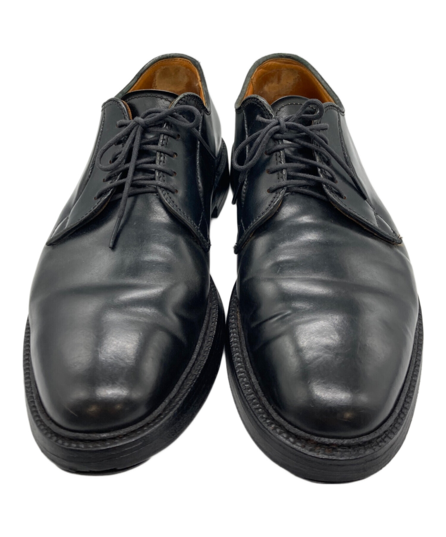中古・古着通販】ALDEN (オールデン) プレーントゥシューズ ブラック