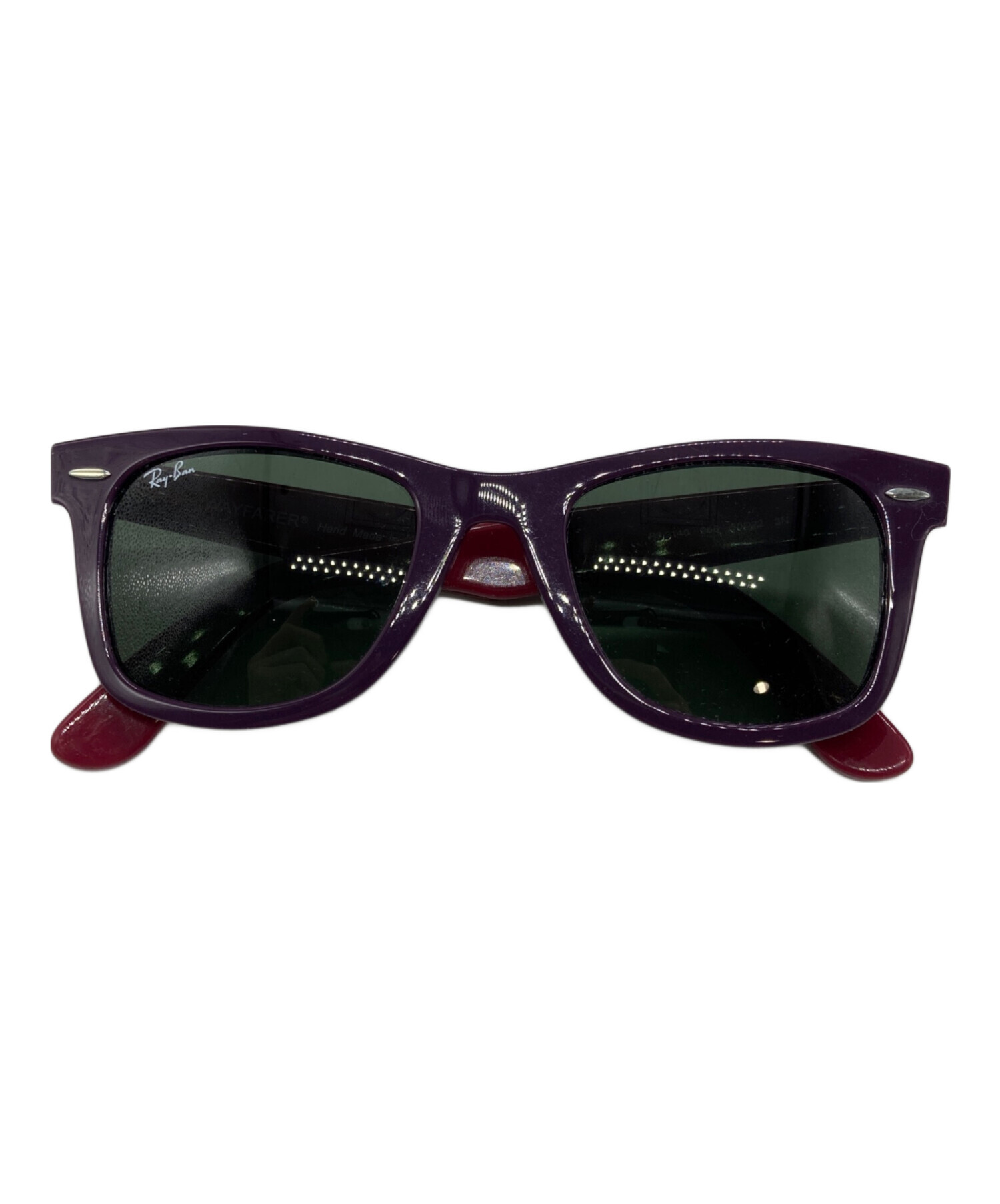 中古・古着通販】RAY-BAN (レイバン) サングラス パープル×レッド 