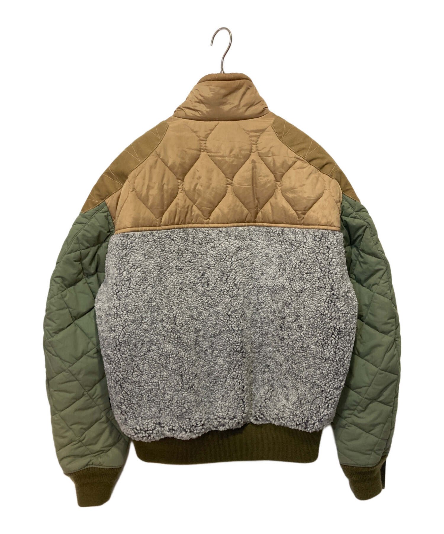 中古・古着通販】DIESEL (ディーゼル) ボア切替ブルゾン マルチカラー 