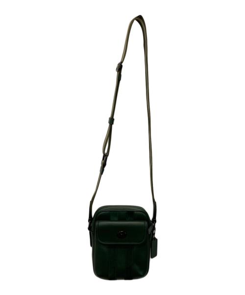 中古・古着通販】COACH (コーチ) ショルダーバッグ グリーン｜ブランド