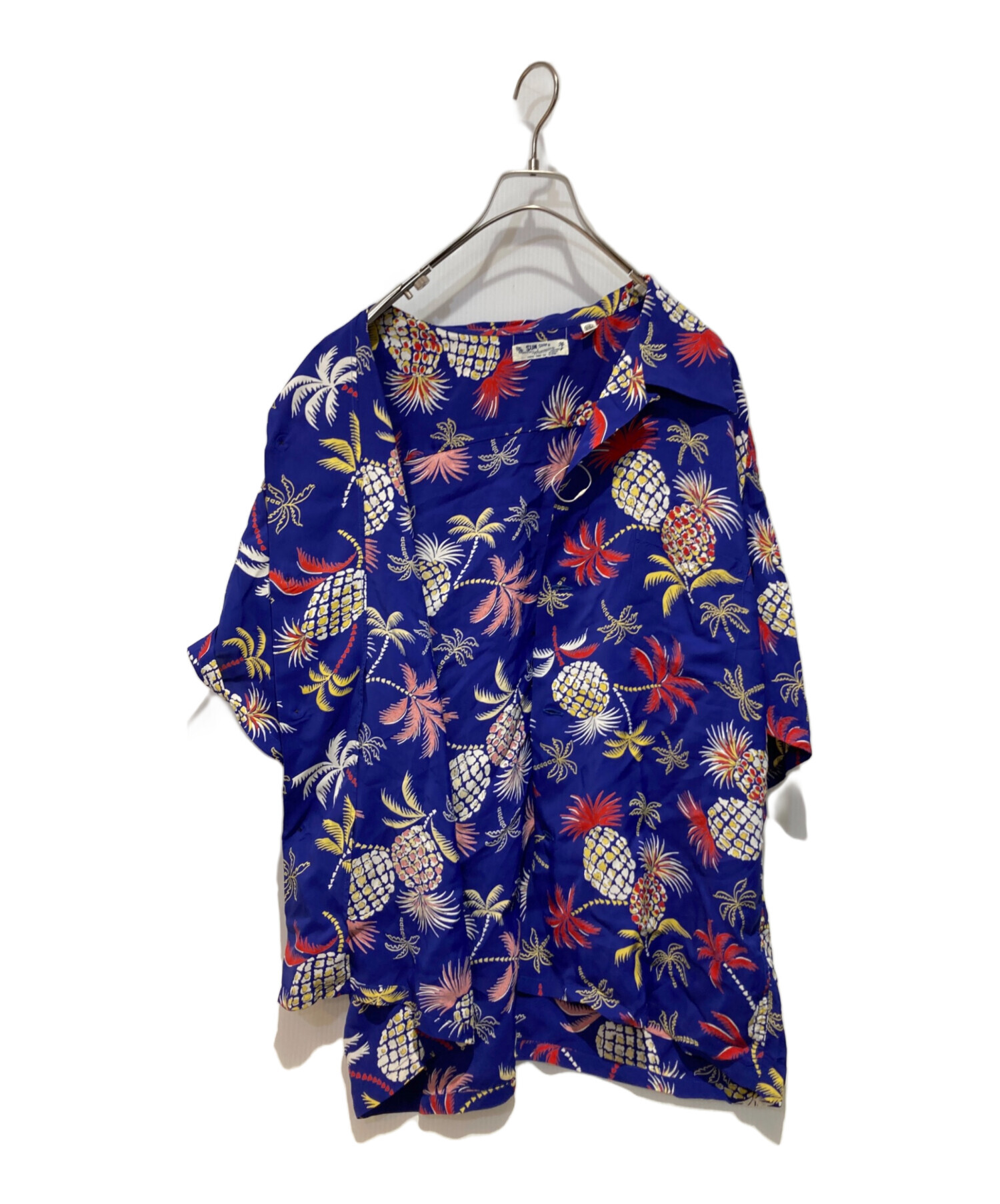 中古・古着通販】Sun Surf (サンサーフ) アロハシャツ ブルー サイズ