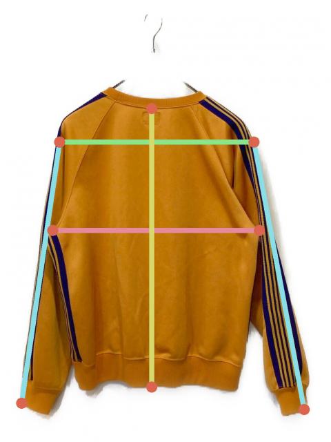 中古・古着通販】Needles (ニードルズ) スウェット イエロー サイズ:XS 