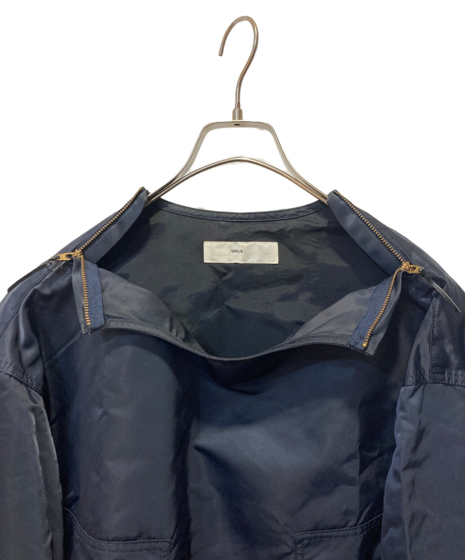 TOGA PULLA 未使用 トーガプルラ(TOGA PULLA)｜Cotton Nylon Hoodie｜Forget-me-nots