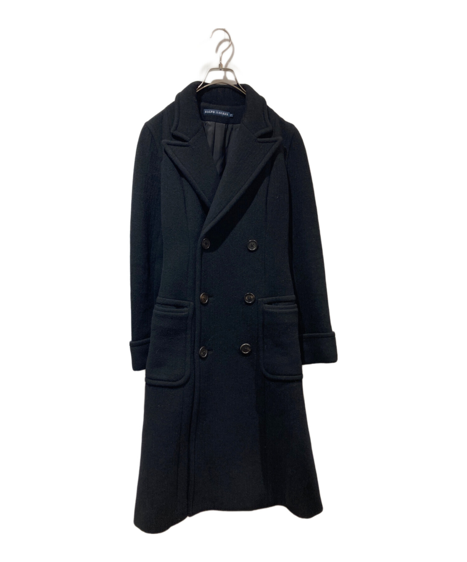 中古・古着通販】RALPH LAUREN (ラルフローレン) カシミヤ混ダブル