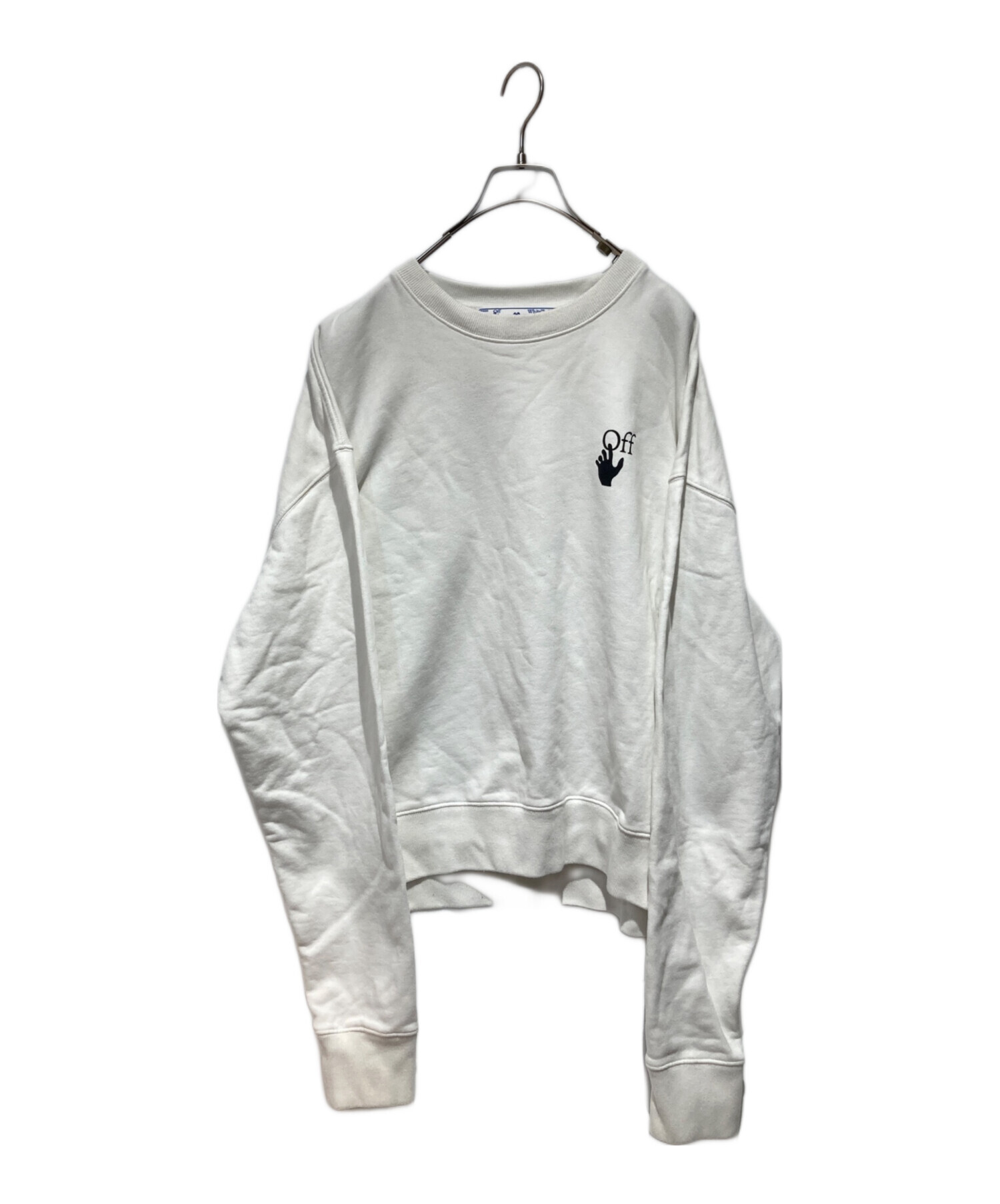 中古・古着通販】OFFWHITE (オフホワイト) プリントスウェット