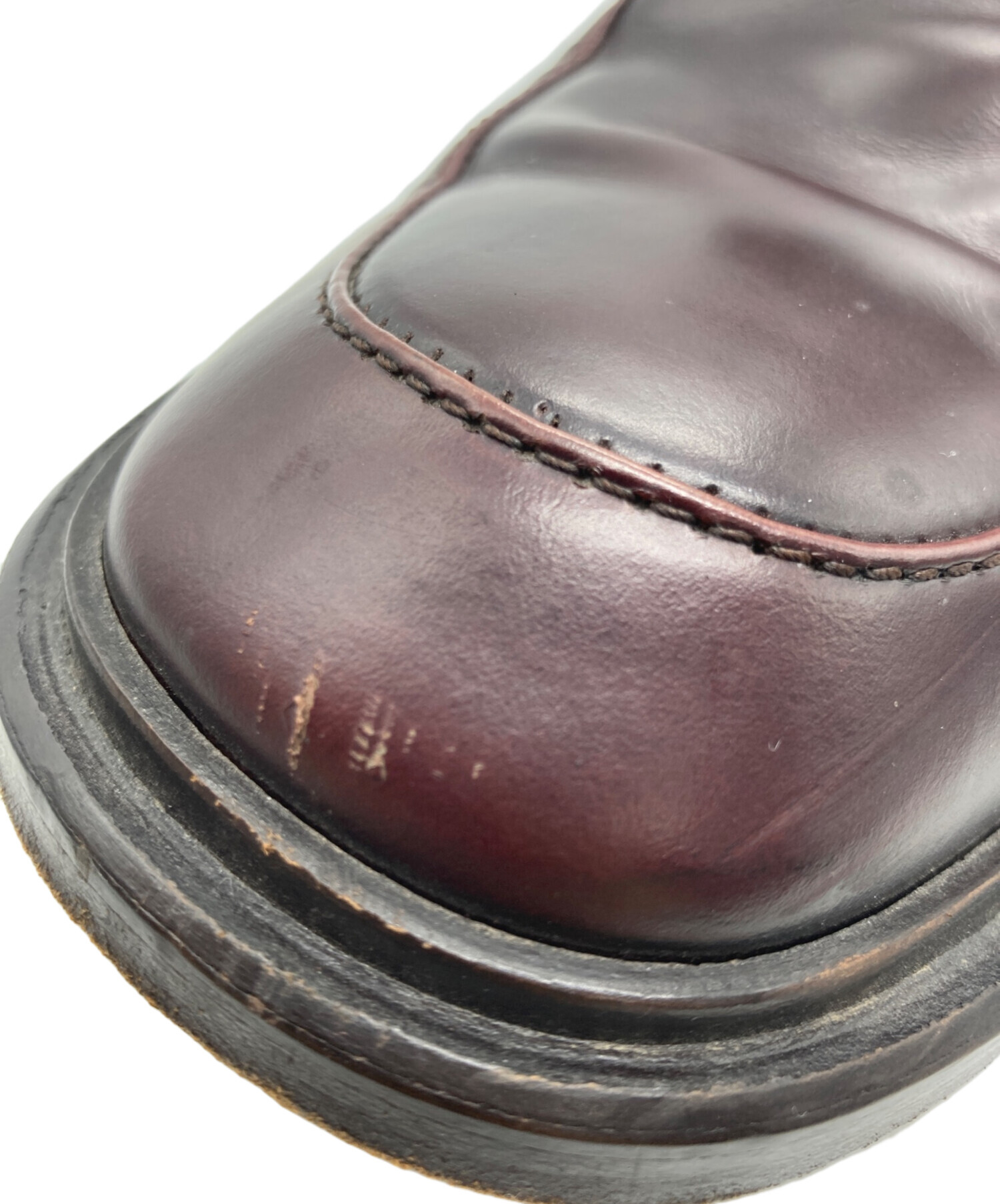 中古・古着通販】GUCCI (グッチ) スクエアトゥビットローファー