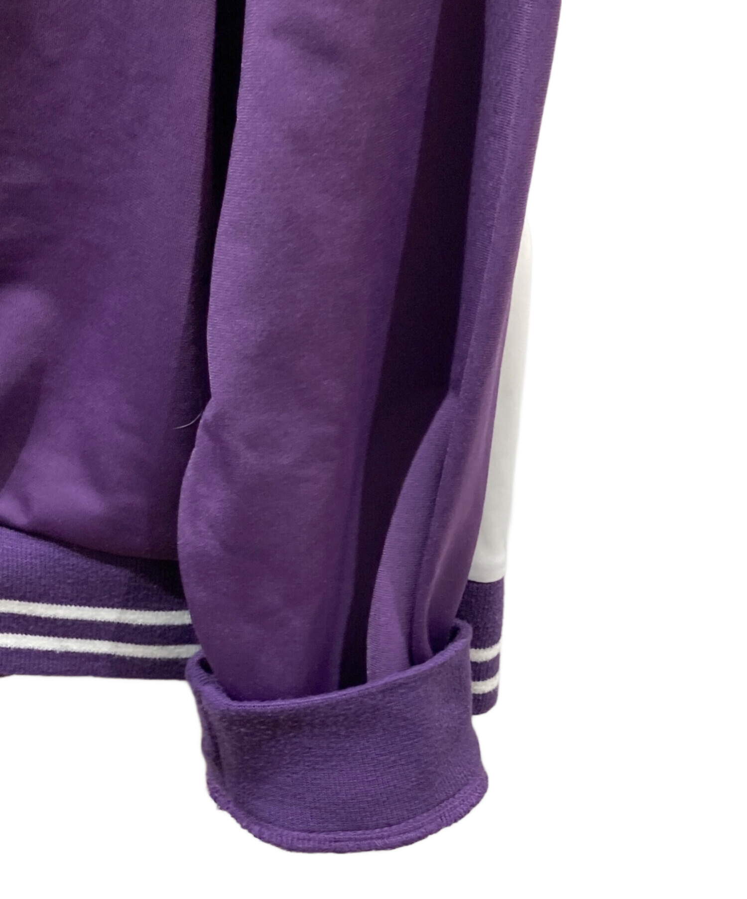 【美品】 STUSSY トラックジャケット 　サイズXL 中古・古着通販】stussy (ステューシー) トラックジャケット パープル