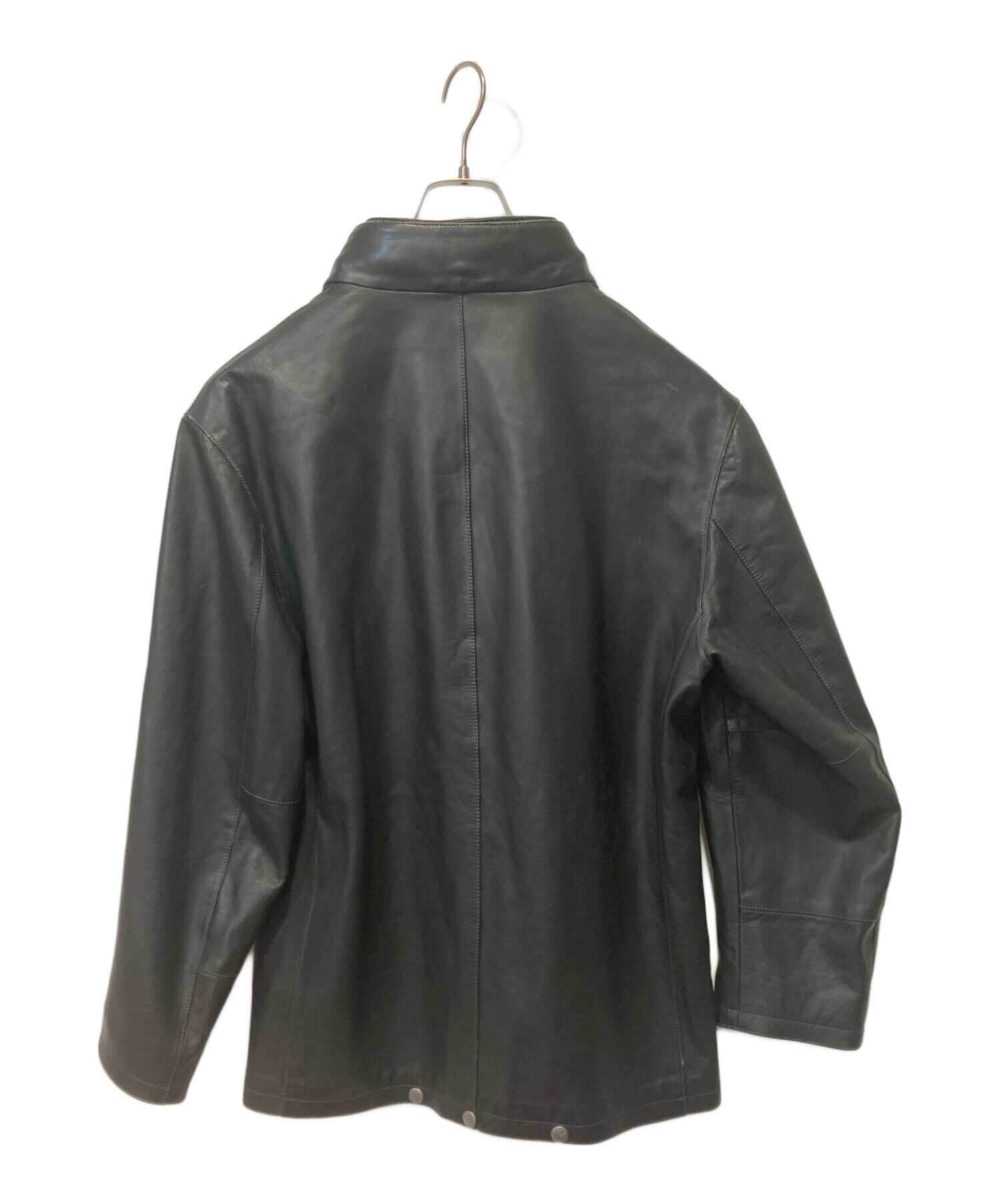 ルイヴィトン カーフレザーライダースジャケット 50 美品 国内正規品 中古・古着通販】LOUIS VUITTON (ルイ ヴィトン) カーフレザー