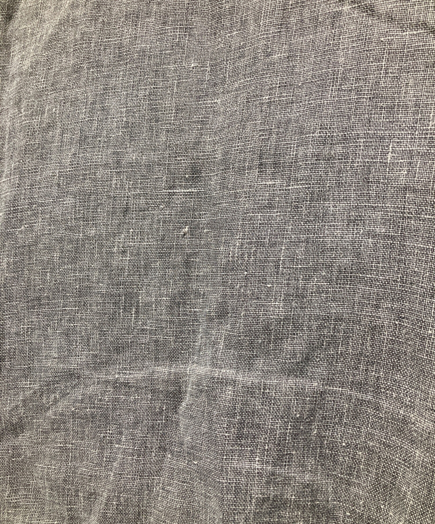 中古・古着通販】stussy (ステューシー) Boxy Linen Zip Jacket グレー