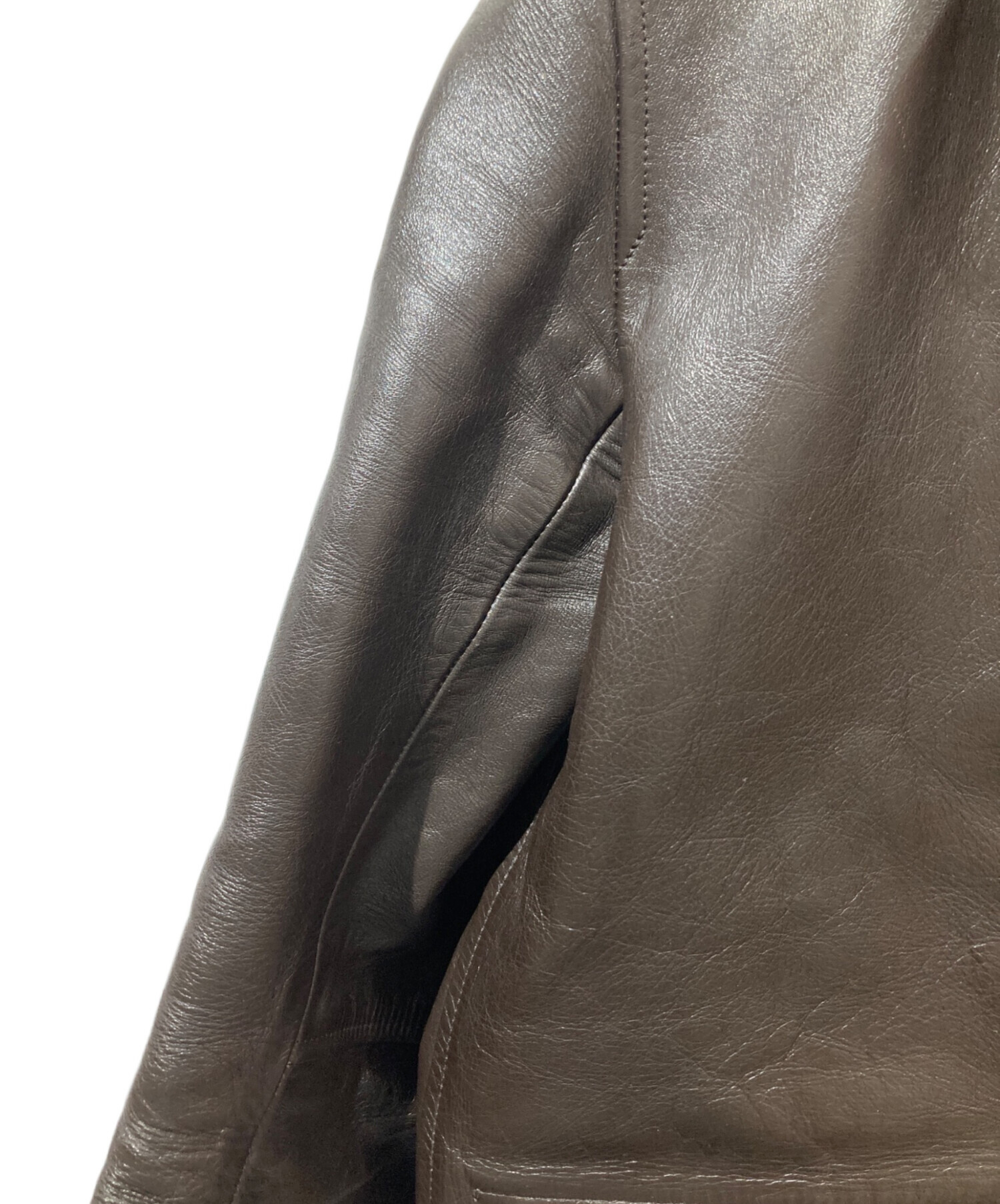 中古・古着通販】Sandinista (サンディニスタ) ボアレザージャケット