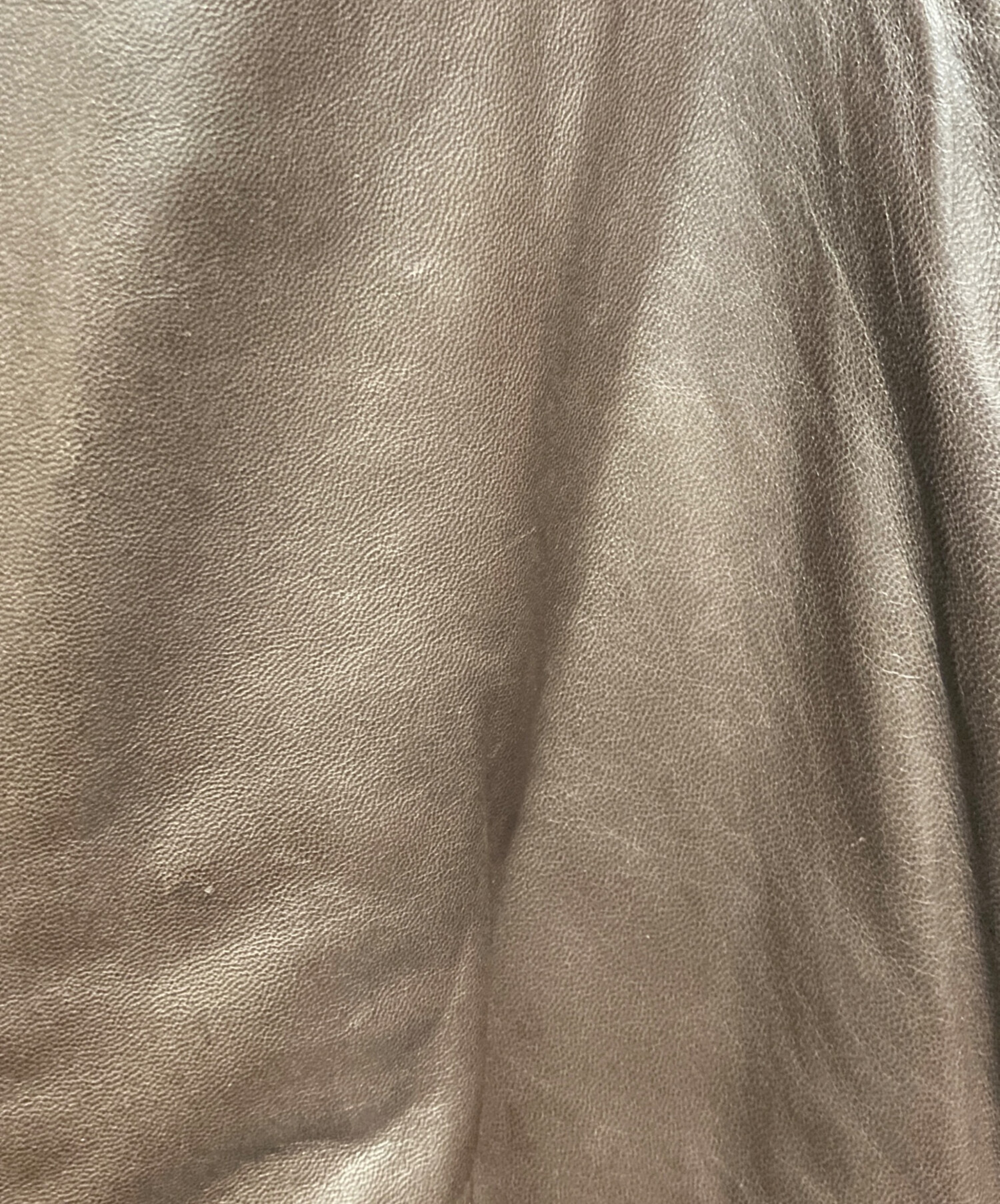 美品 COLE HAAN コールハーン ブラウン ラム レザージャケット 本革 中古・古着通販】COLE HAAN (コールハーン) スムーズ ラム レザー