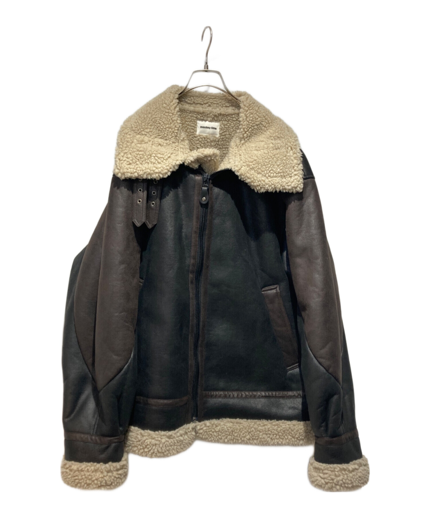 中古・古着通販】MONKEY TIME (モンキータイム) ムートンジャケット
