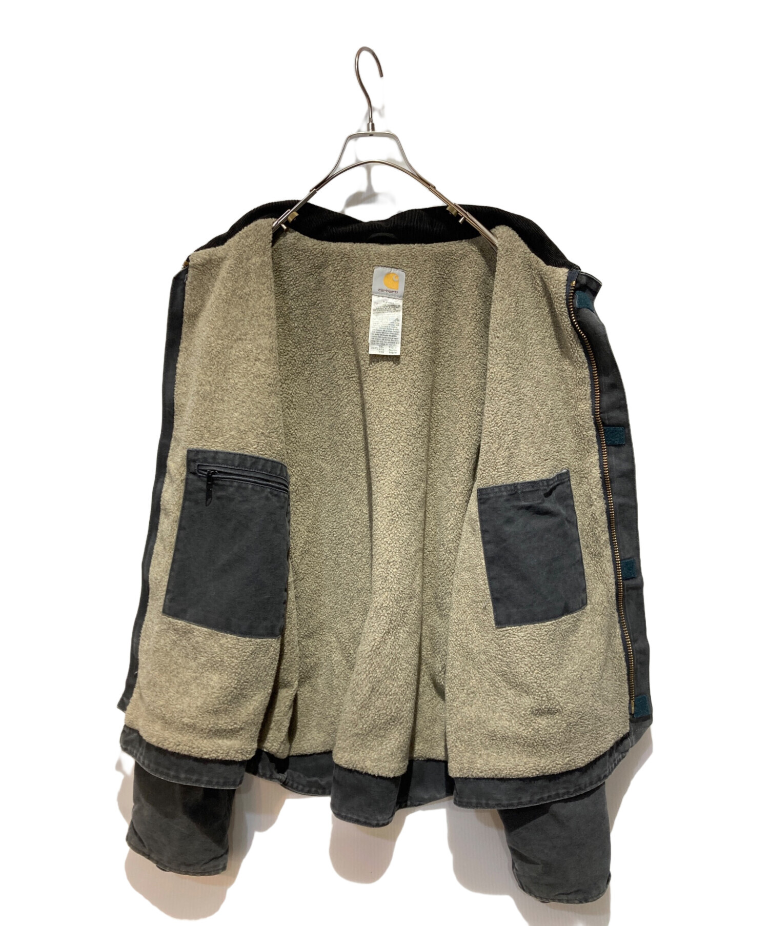 【m】Carhartt トラディショナルジャケット J22 SDL 2XL 00's Carhartt Traditional Jacket J22 Moss Green MADE IN USA XXL