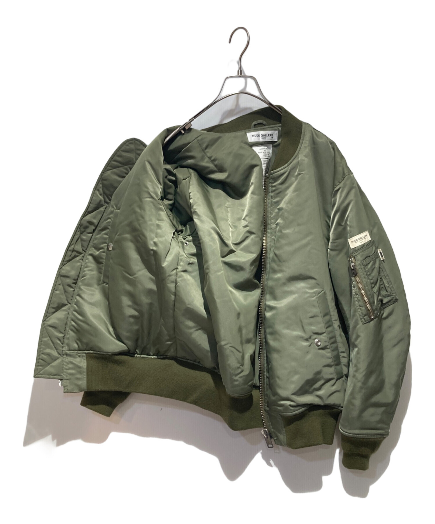 中古・古着通販】RUDE GALLERY (ルードギャラリー) MA-1フライト