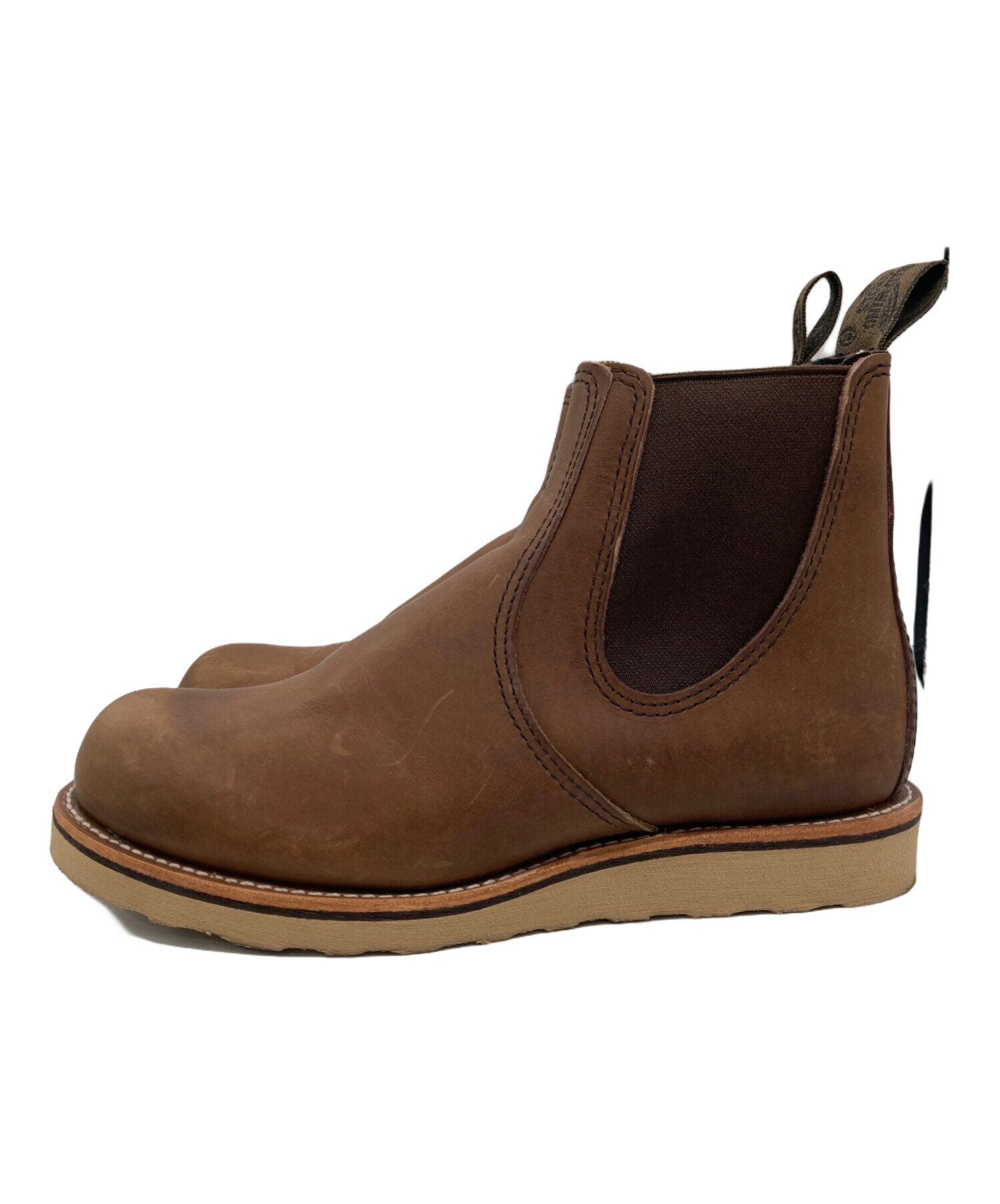 Red Wing サイドゴアブーツ ブラウン 中古・古着通販】RED WING (レッドウィング) Classic Chelsea