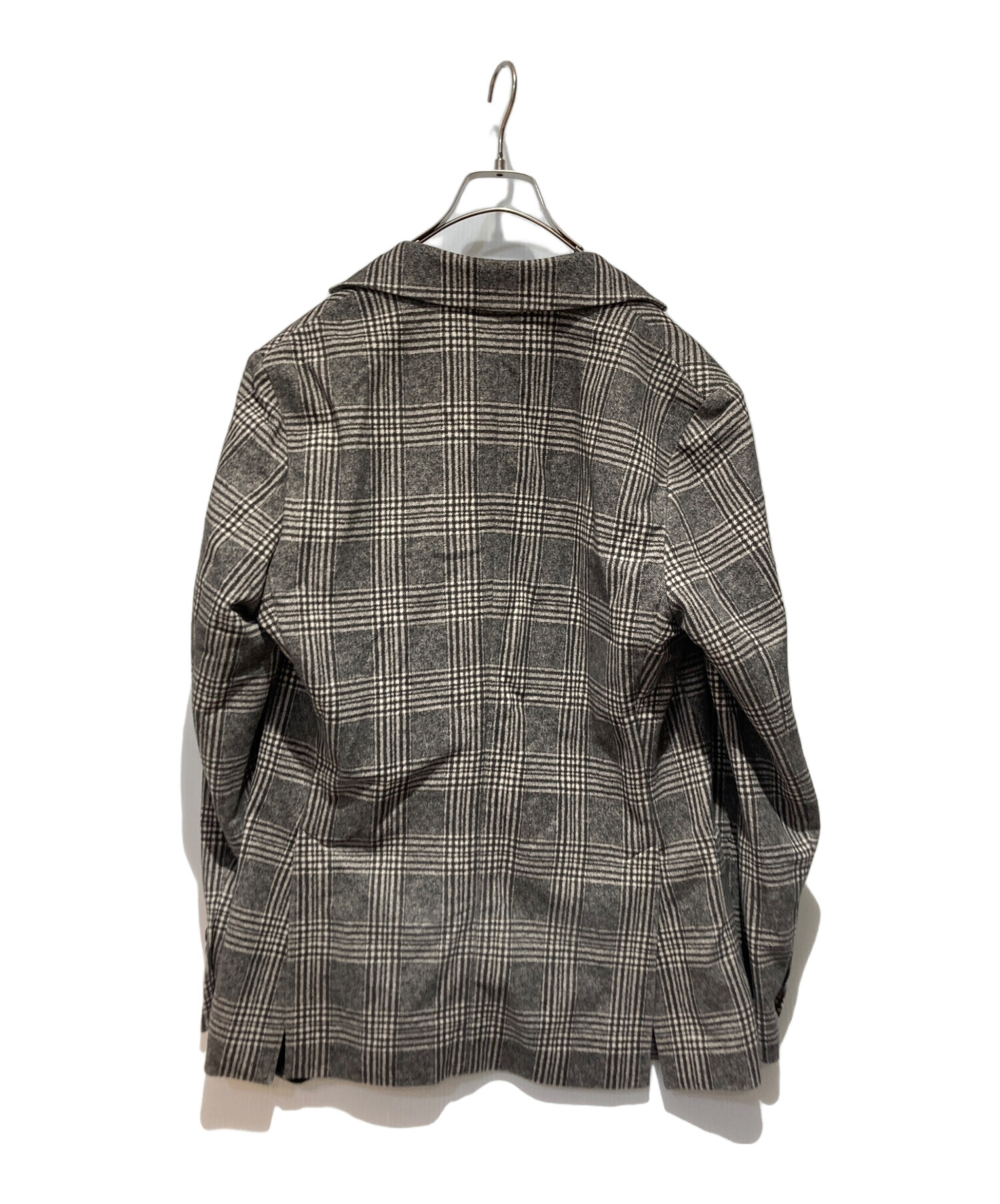 【新品未使用】CIRCOLO 1901 グレンチェック テーラード グレー 46 中古・古着通販】Circolo 1901 (チルコロ1901) グレンチェック