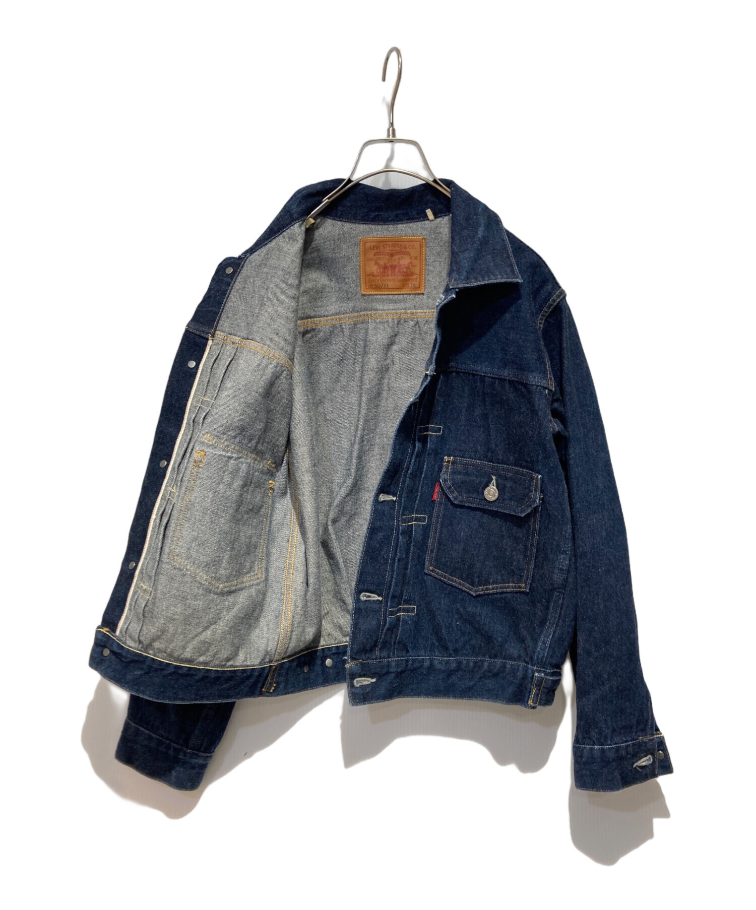 中古・古着通販】LEVI'S (リーバイス) デニムジャケット インディゴ