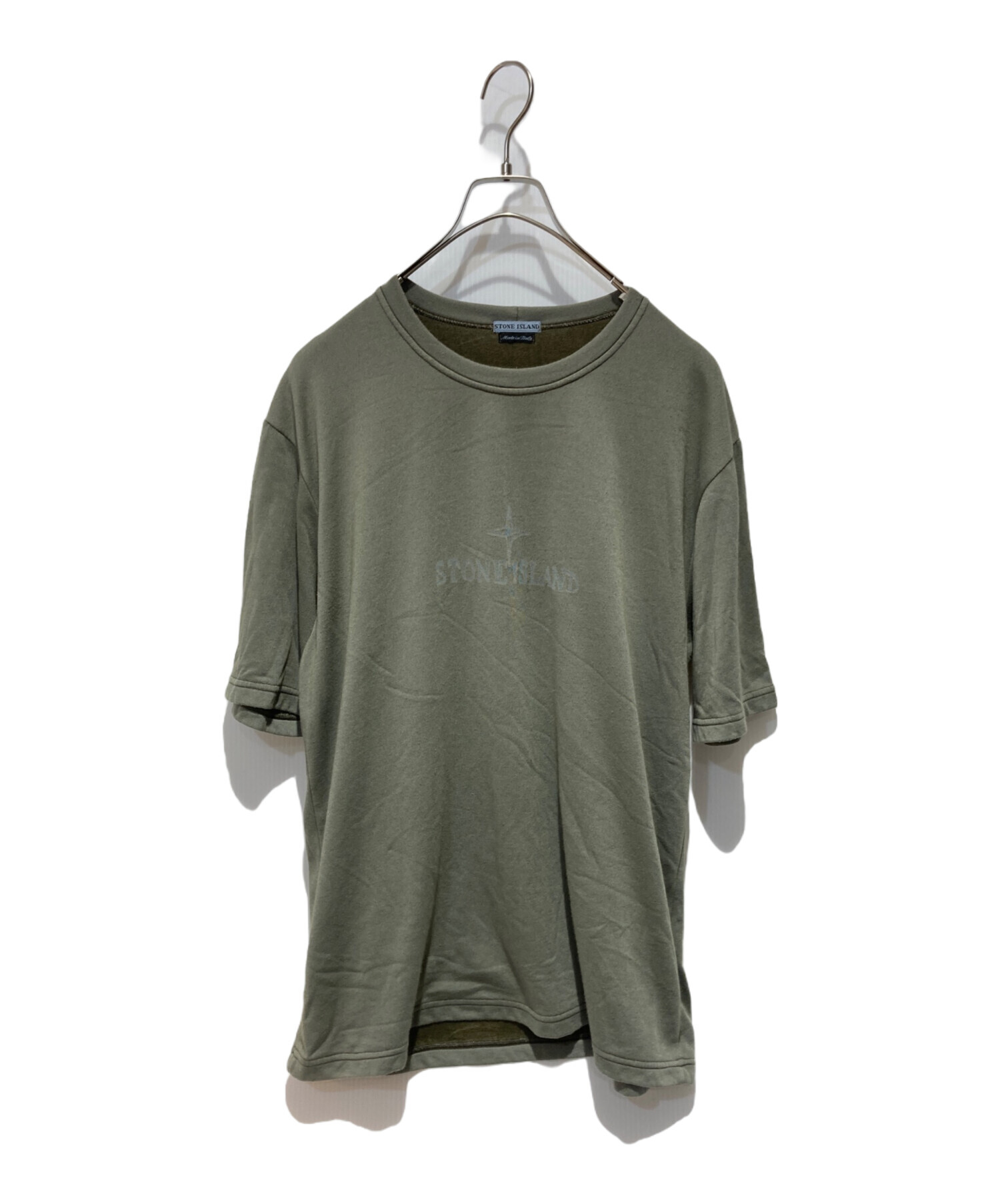 中古・古着通販】STONE ISLAND (ストーンアイランド) ロゴプリントT 