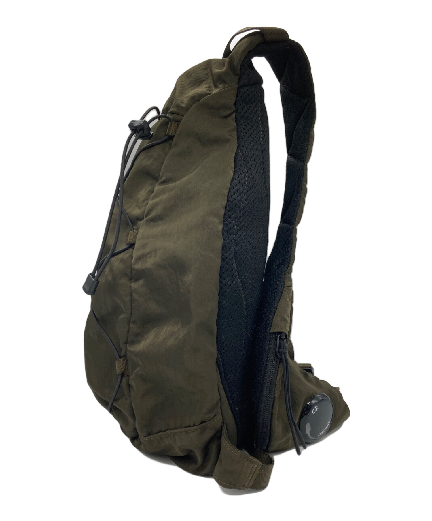 「C.P. COMPANY」オリーブグリーン ショルダーバッグ 中古・古着通販】C.P COMPANY (シーピーカンパニー) ショルダーバッグ