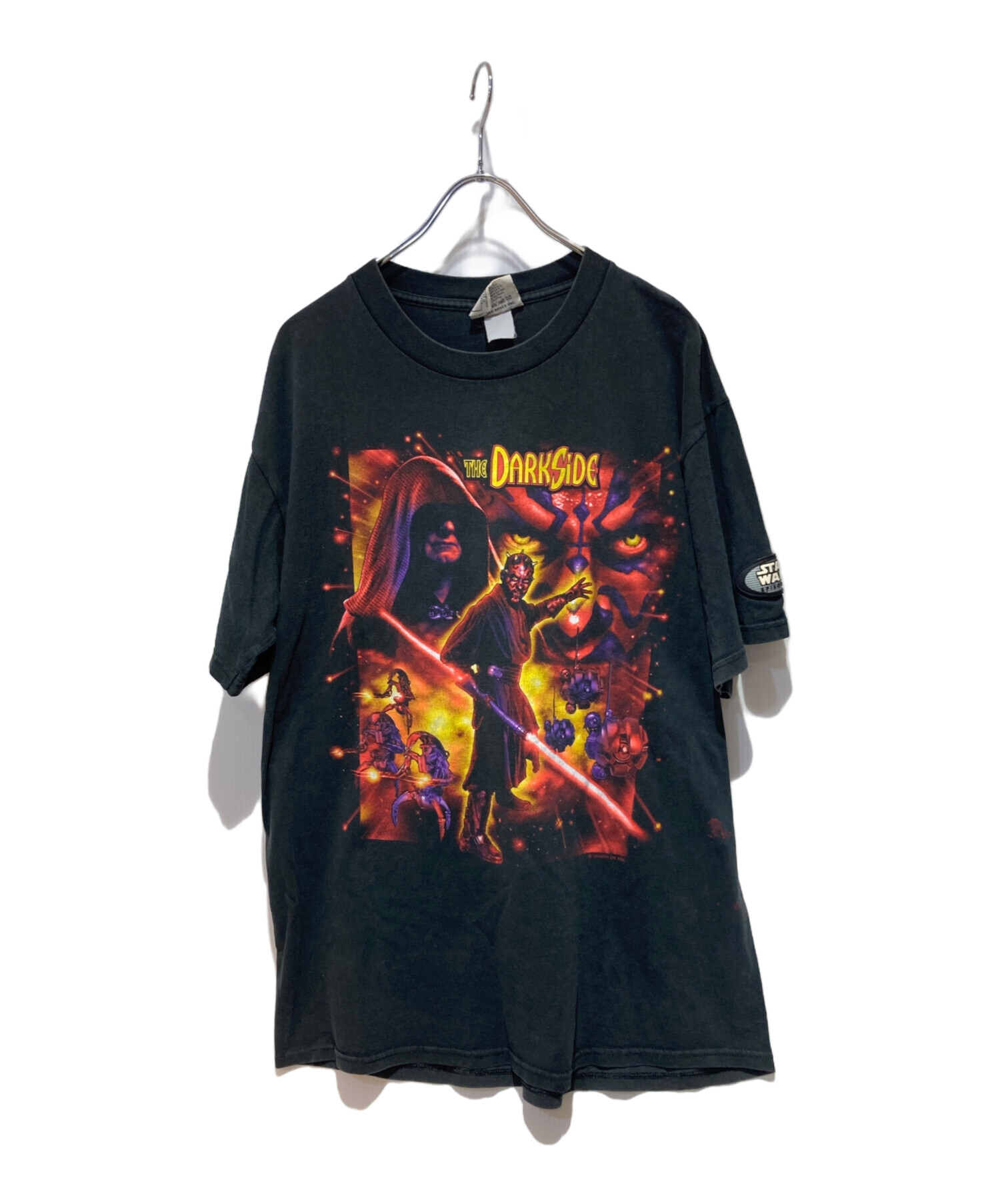 中古・古着通販】USED (ユーズド) ヴィンテージTシャツ ブラック