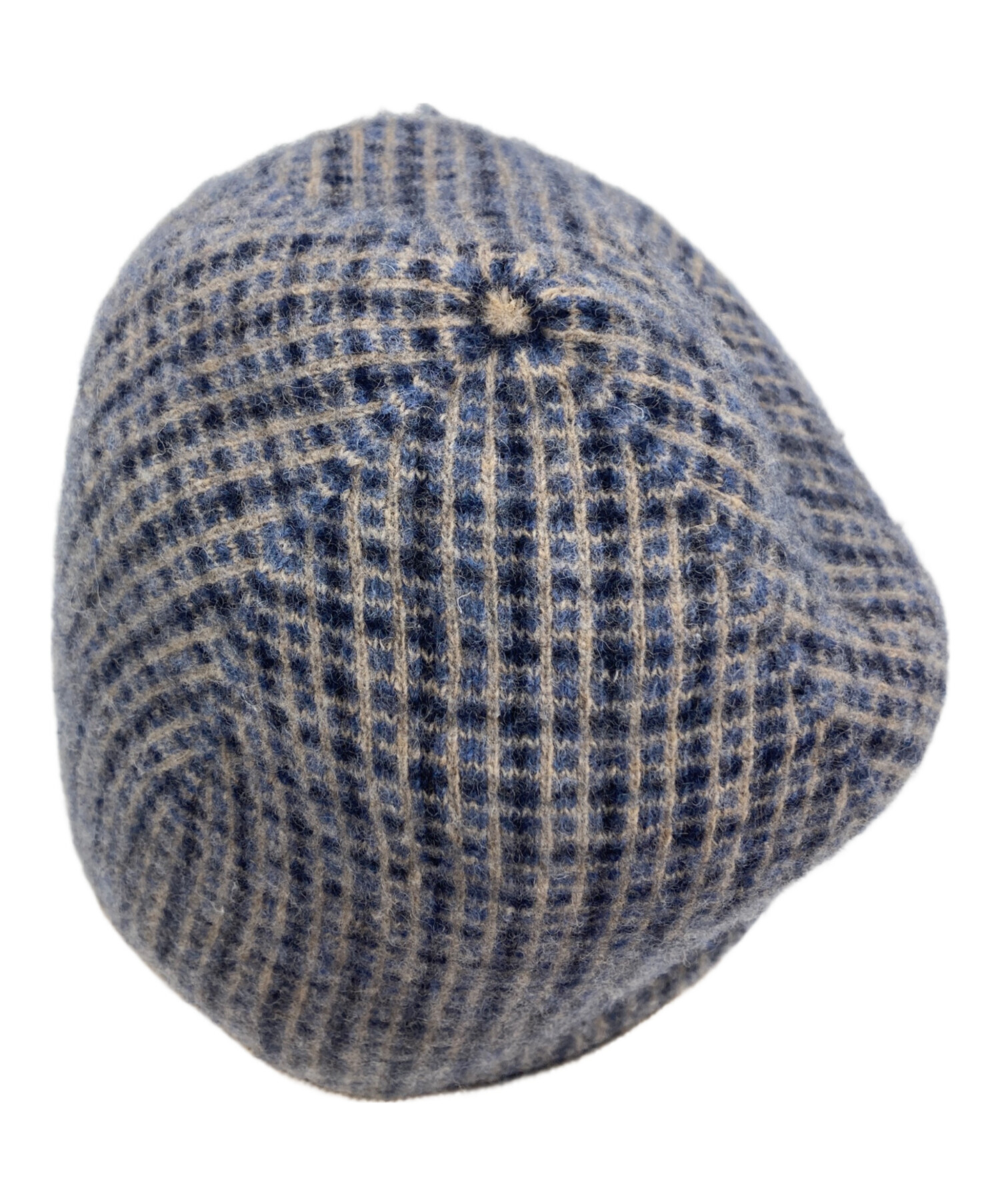 中古・古着通販】GUCCI (グッチ) Wool Check Hat グレー サイズ:M