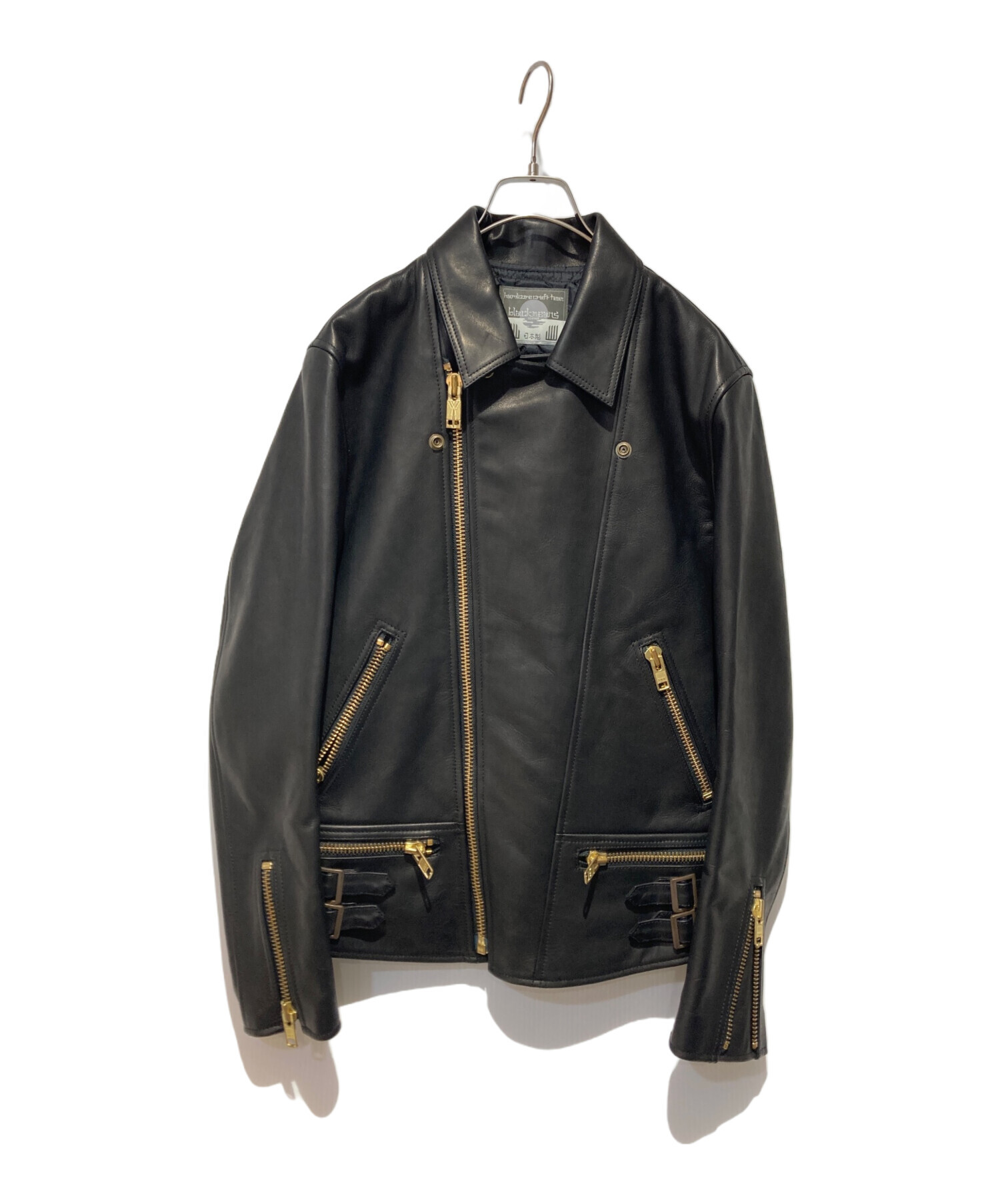 中古・古着通販】blackmeans (ブラックミーンズ) ダブルライダース