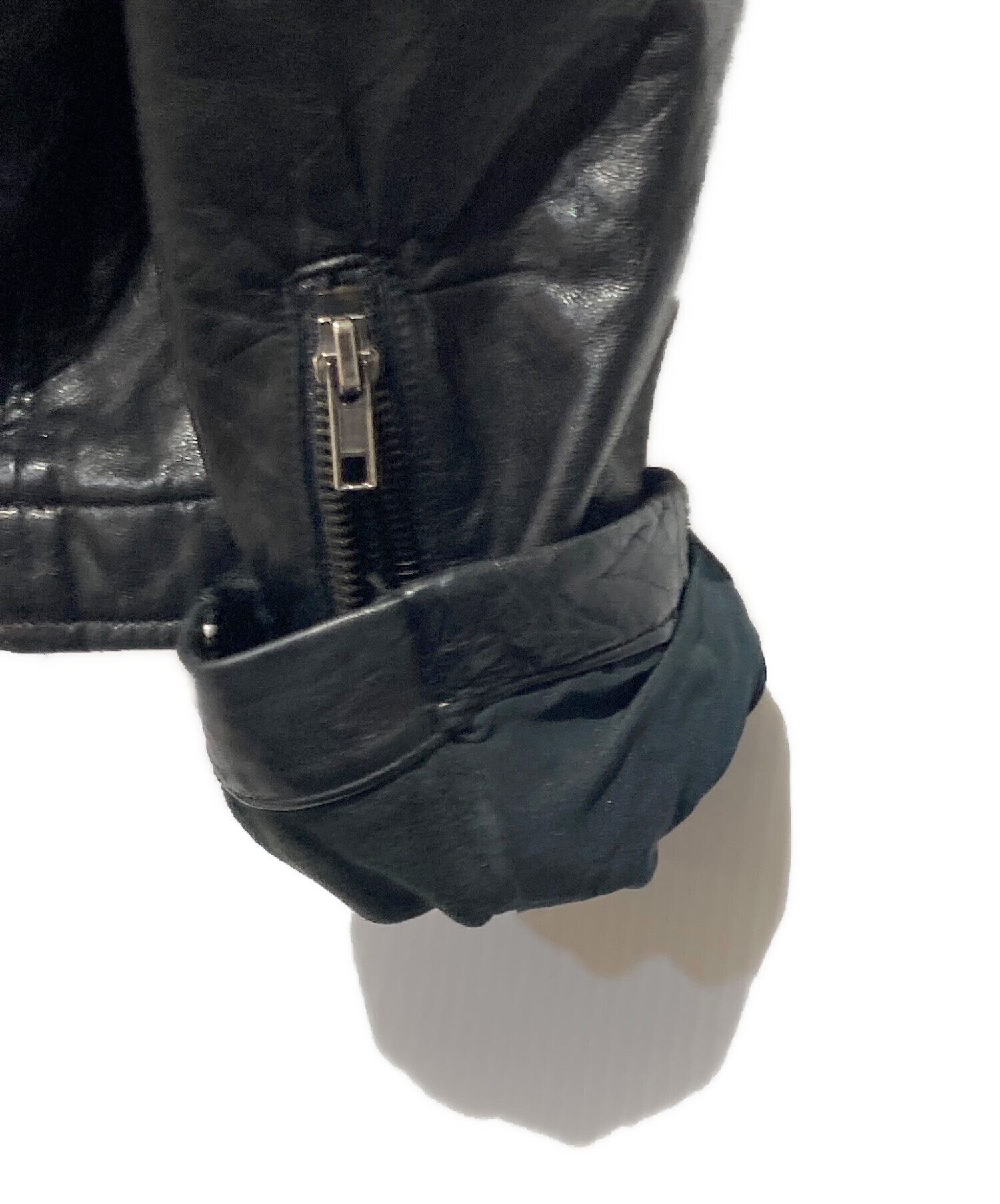 GREG LAUREN グレッグローレン パーカー 3 ブラック ダメージ加工 Greg Lauren(グレッグ ローレン)：フラッグメント フーディ - Linkle