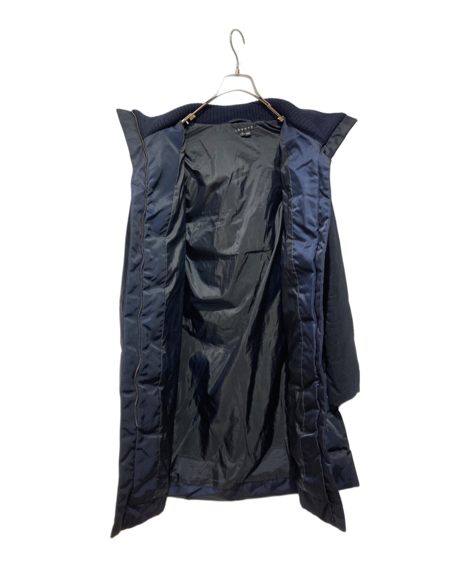 中古・古着通販】theory (セオリー) ダウンコート ネイビー サイズ:S
