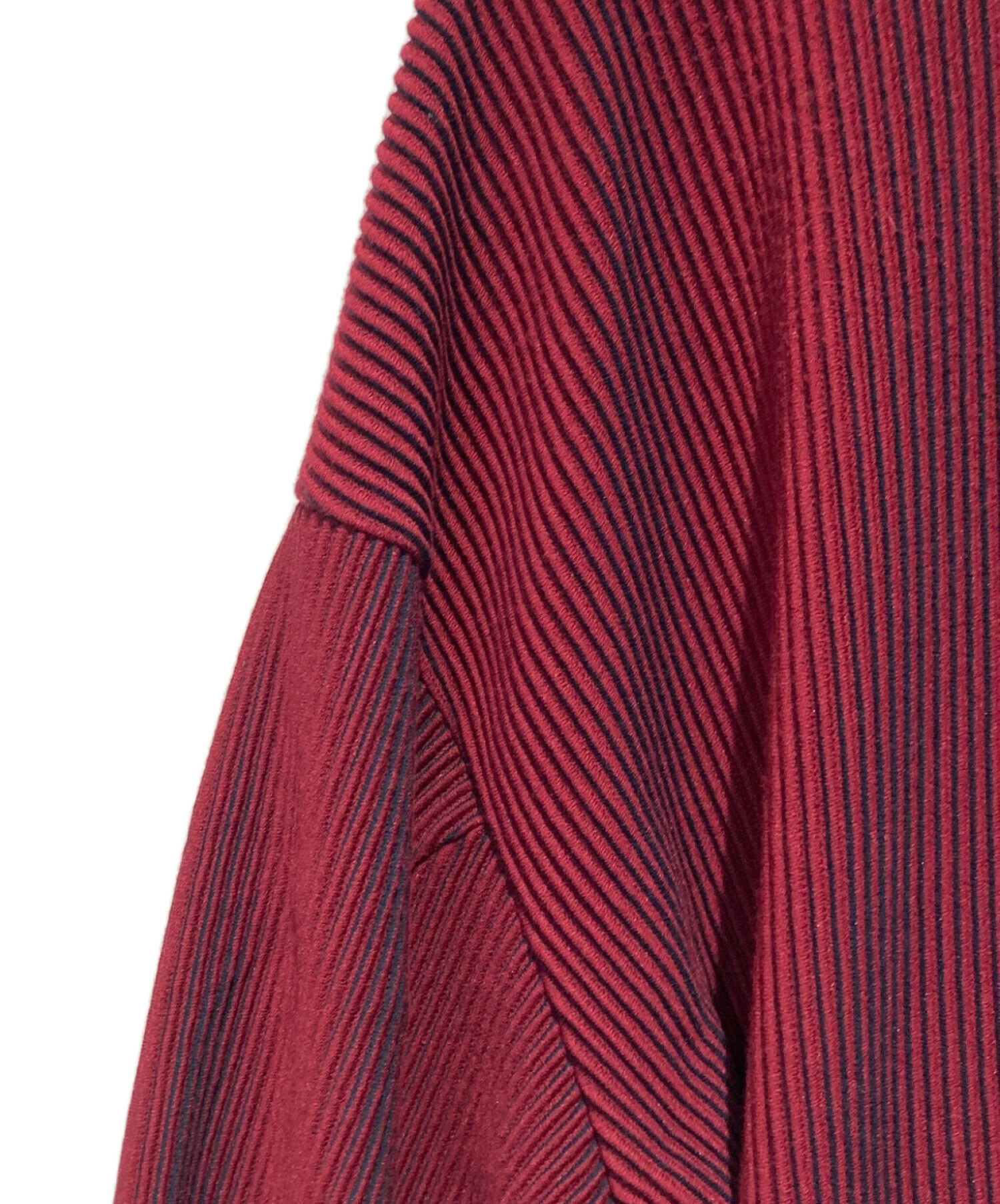 トップス JIEDA RIPPLE CARDIGAN 21aw 中古・古着通販】Jieda (ジエダ) RIPPLE CARDIGAN レッド サイズ:2