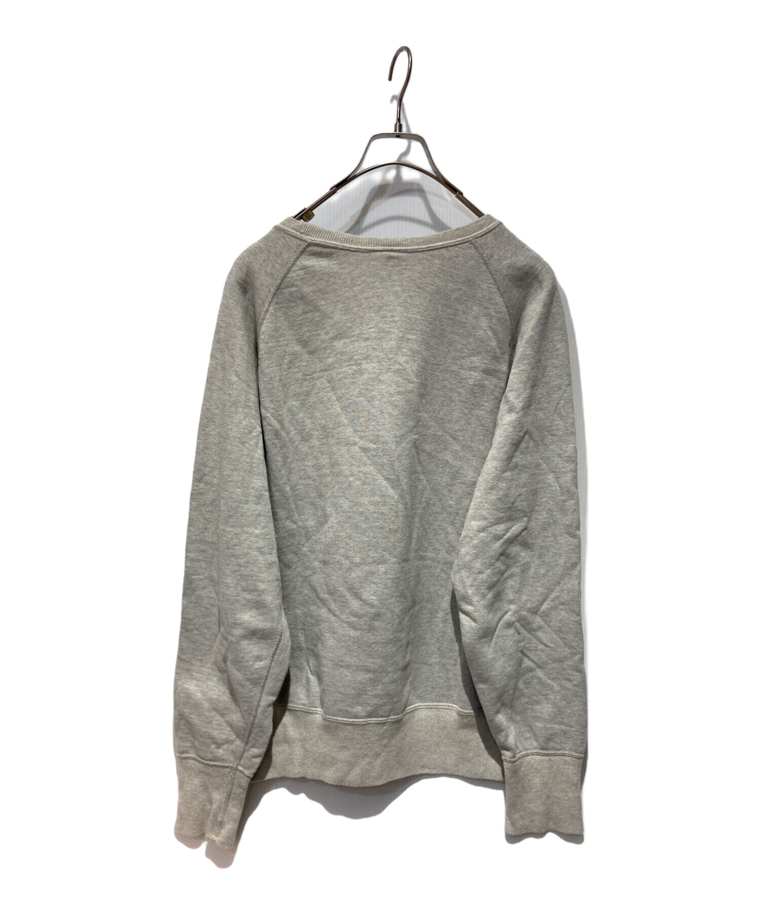 中古・古着通販】WAREHOUSE (ウエアハウス) ラグランスウェット グレー