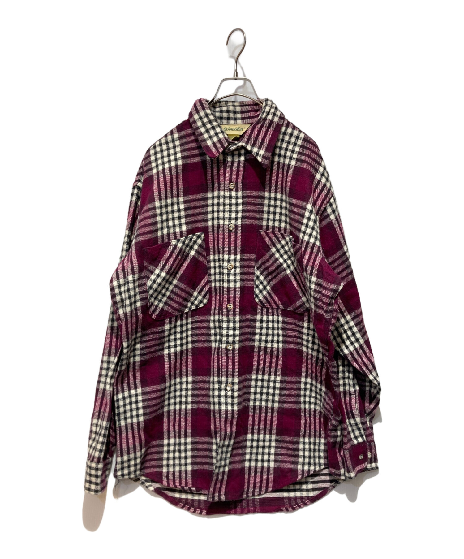 古着 ST.JOHN'S BAY ネルシャツ f060325-07_1.jpg